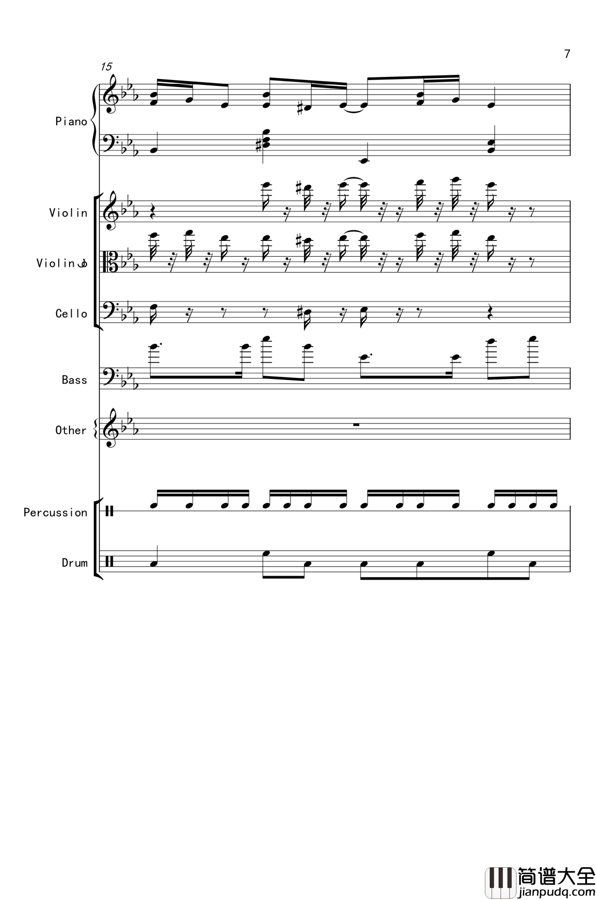 克罗地亚舞曲钢琴谱_马克西姆_Maksim·Mrvica