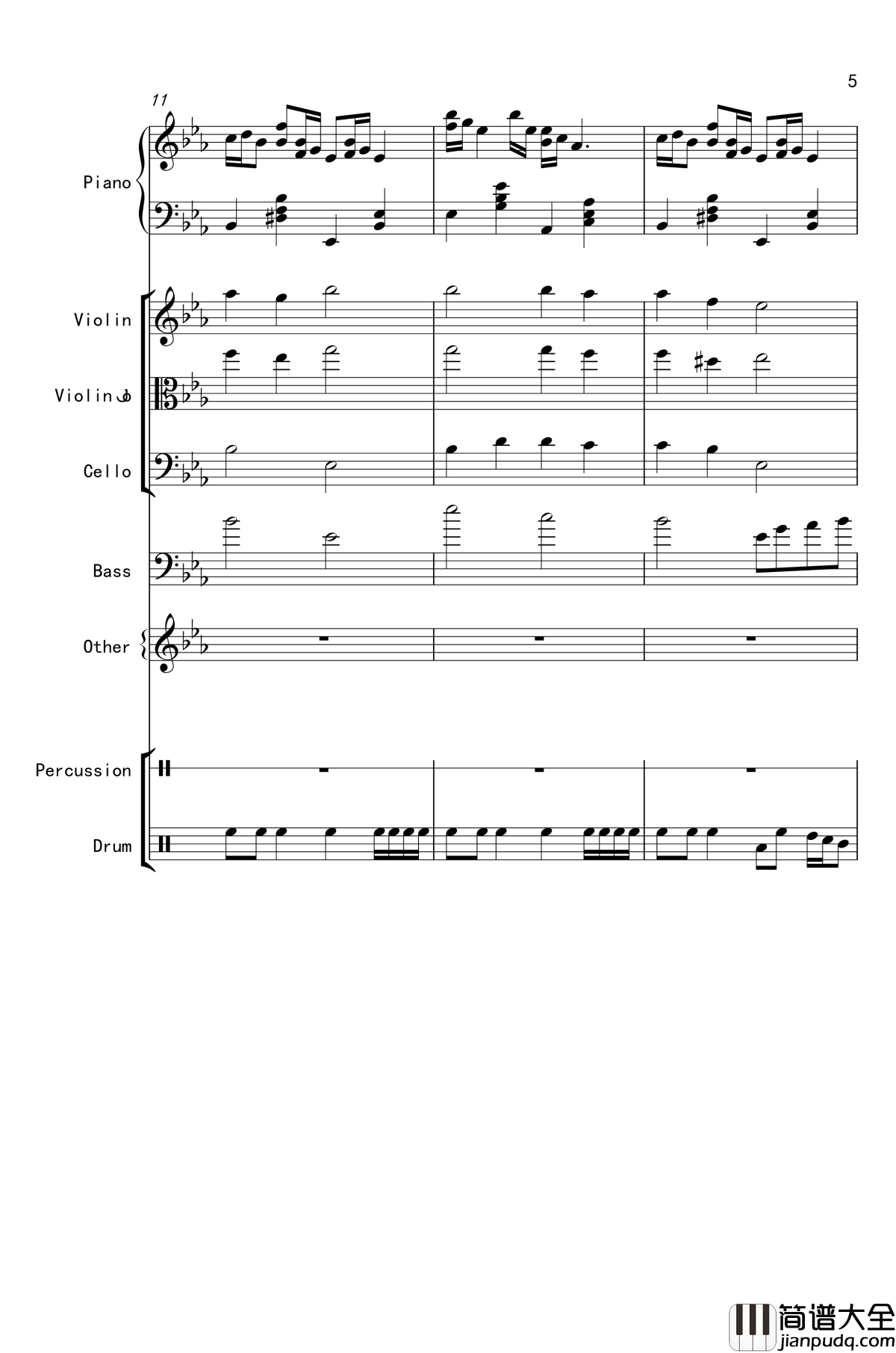 克罗地亚舞曲钢琴谱_马克西姆_Maksim·Mrvica