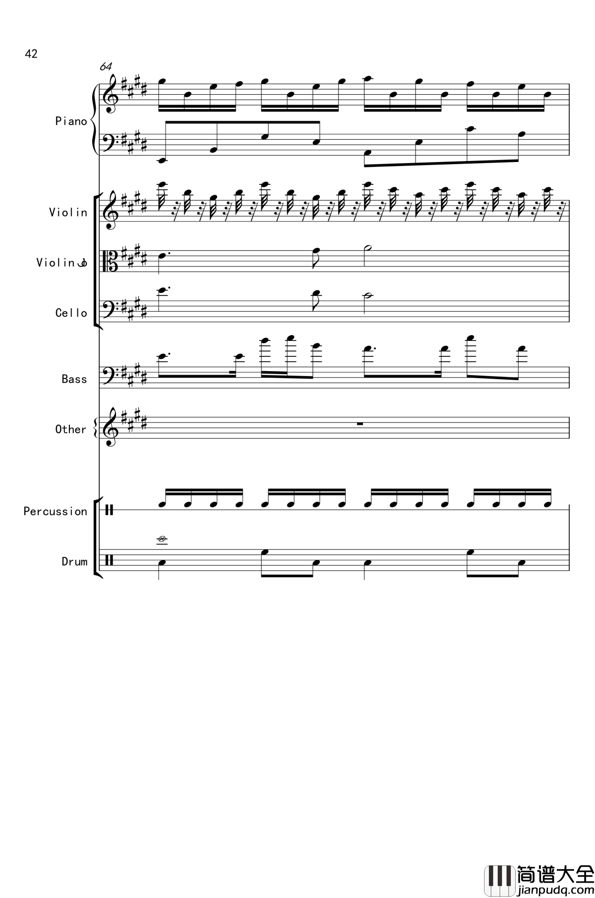 克罗地亚舞曲钢琴谱_马克西姆_Maksim·Mrvica