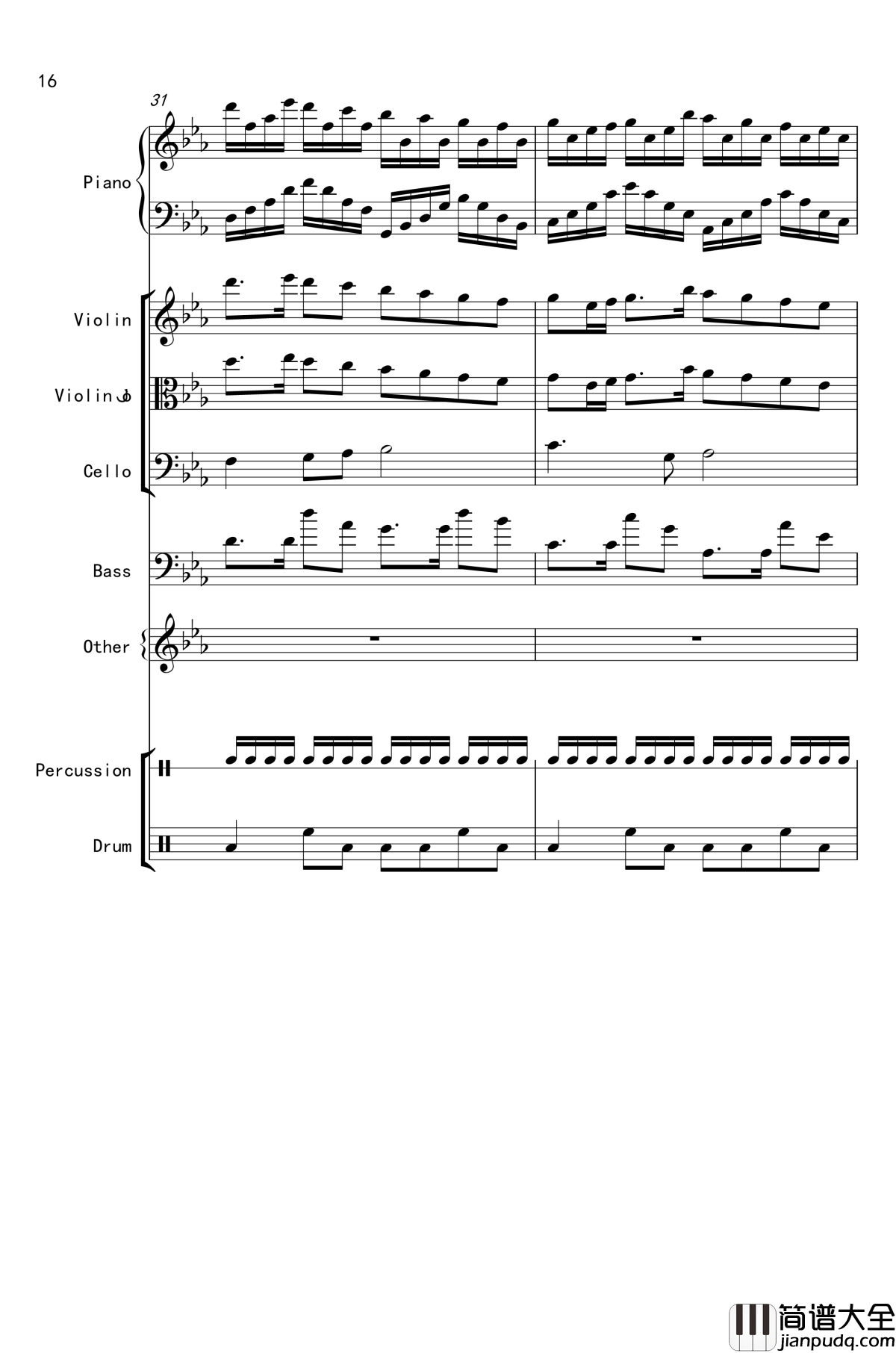 克罗地亚舞曲钢琴谱_马克西姆_Maksim·Mrvica