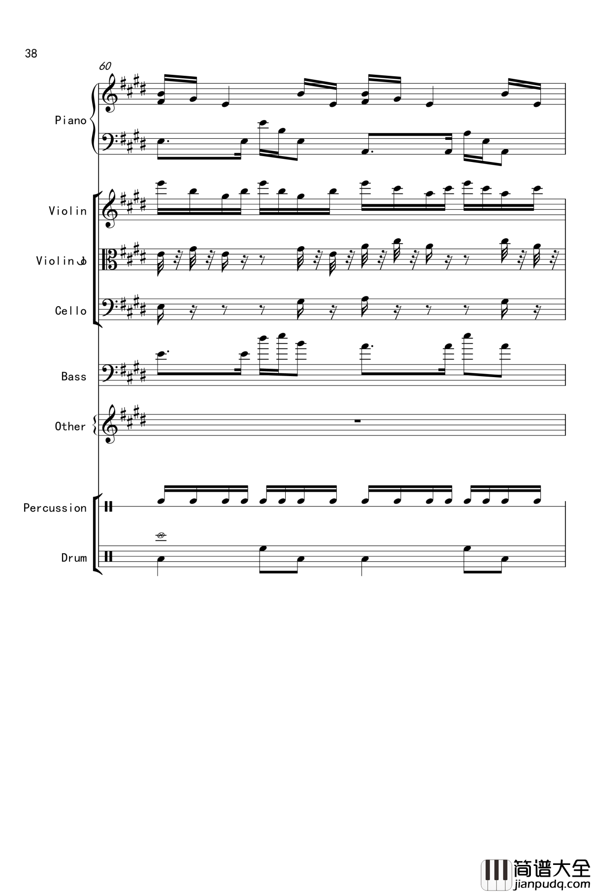 克罗地亚舞曲钢琴谱_马克西姆_Maksim·Mrvica