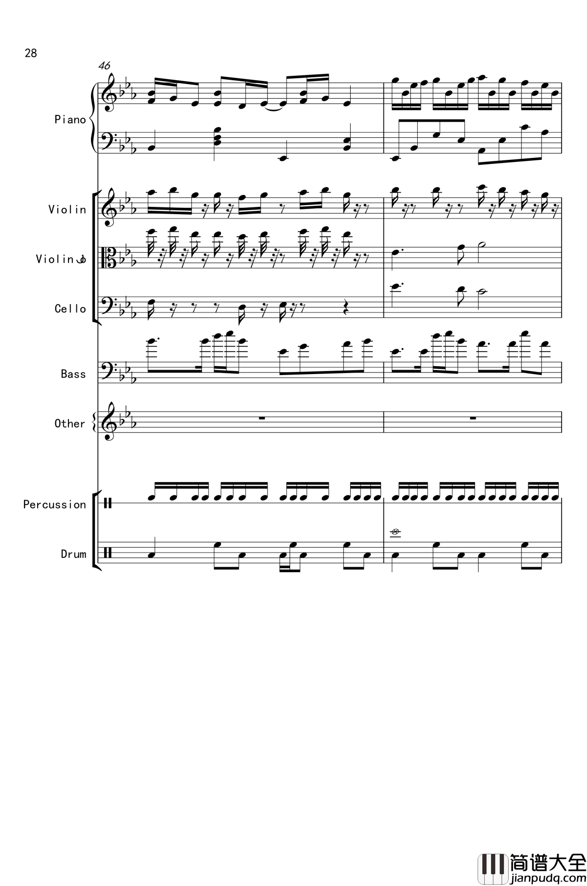 克罗地亚舞曲钢琴谱_马克西姆_Maksim·Mrvica