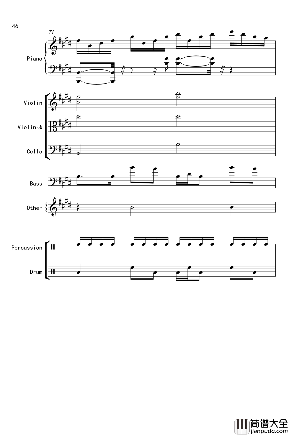 克罗地亚舞曲钢琴谱_马克西姆_Maksim·Mrvica