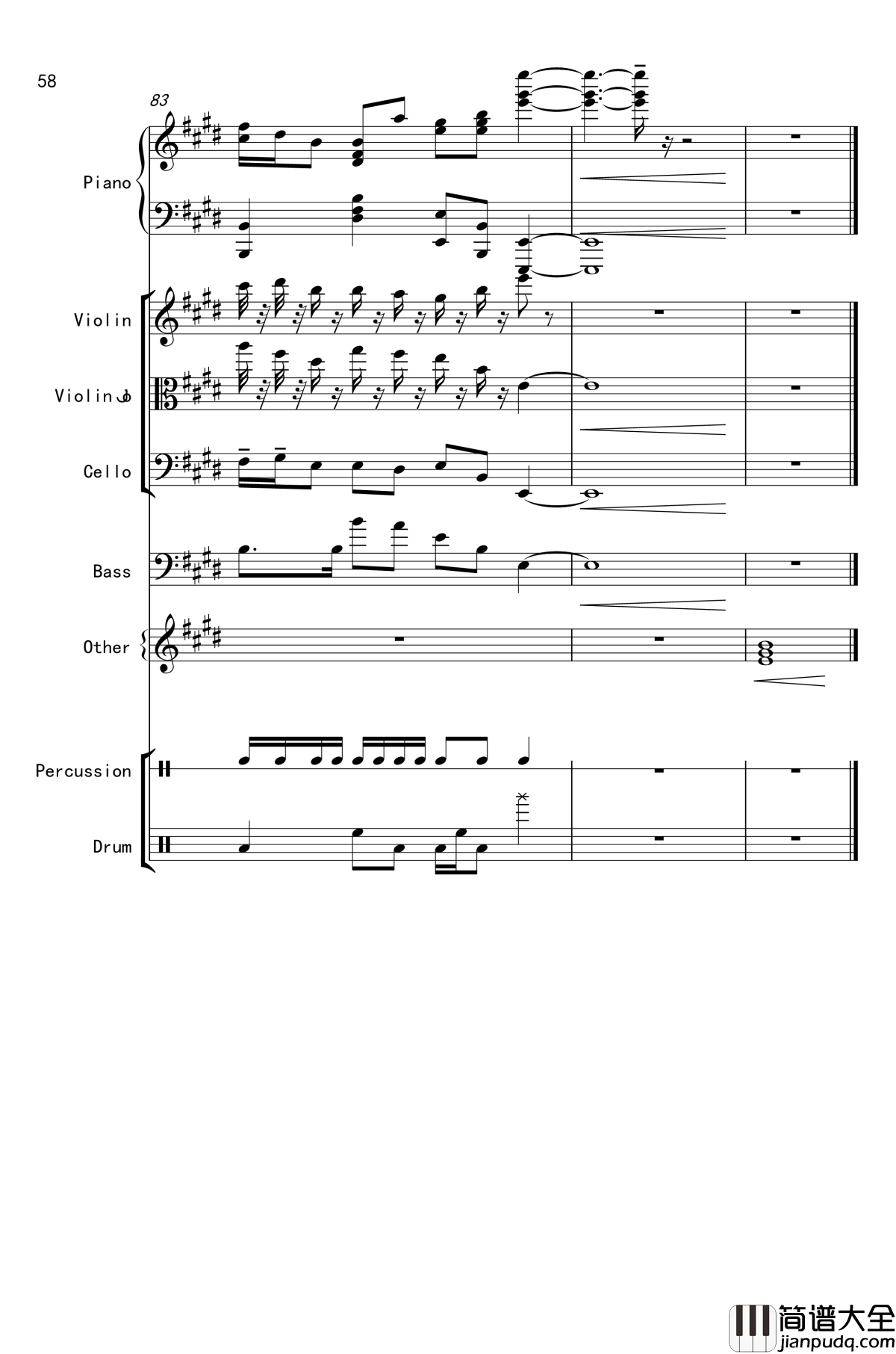 克罗地亚舞曲钢琴谱_马克西姆_Maksim·Mrvica