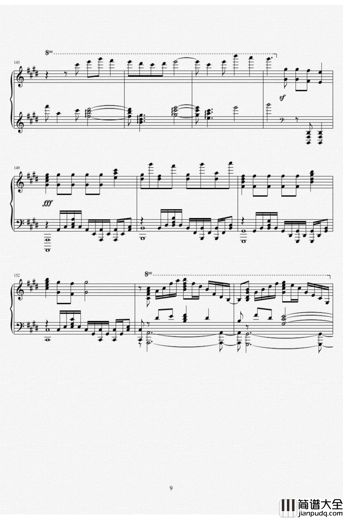 命运石之门0钢琴谱_OP(Steins_gate_0)Amadeus_full_ver._伊藤香奈子