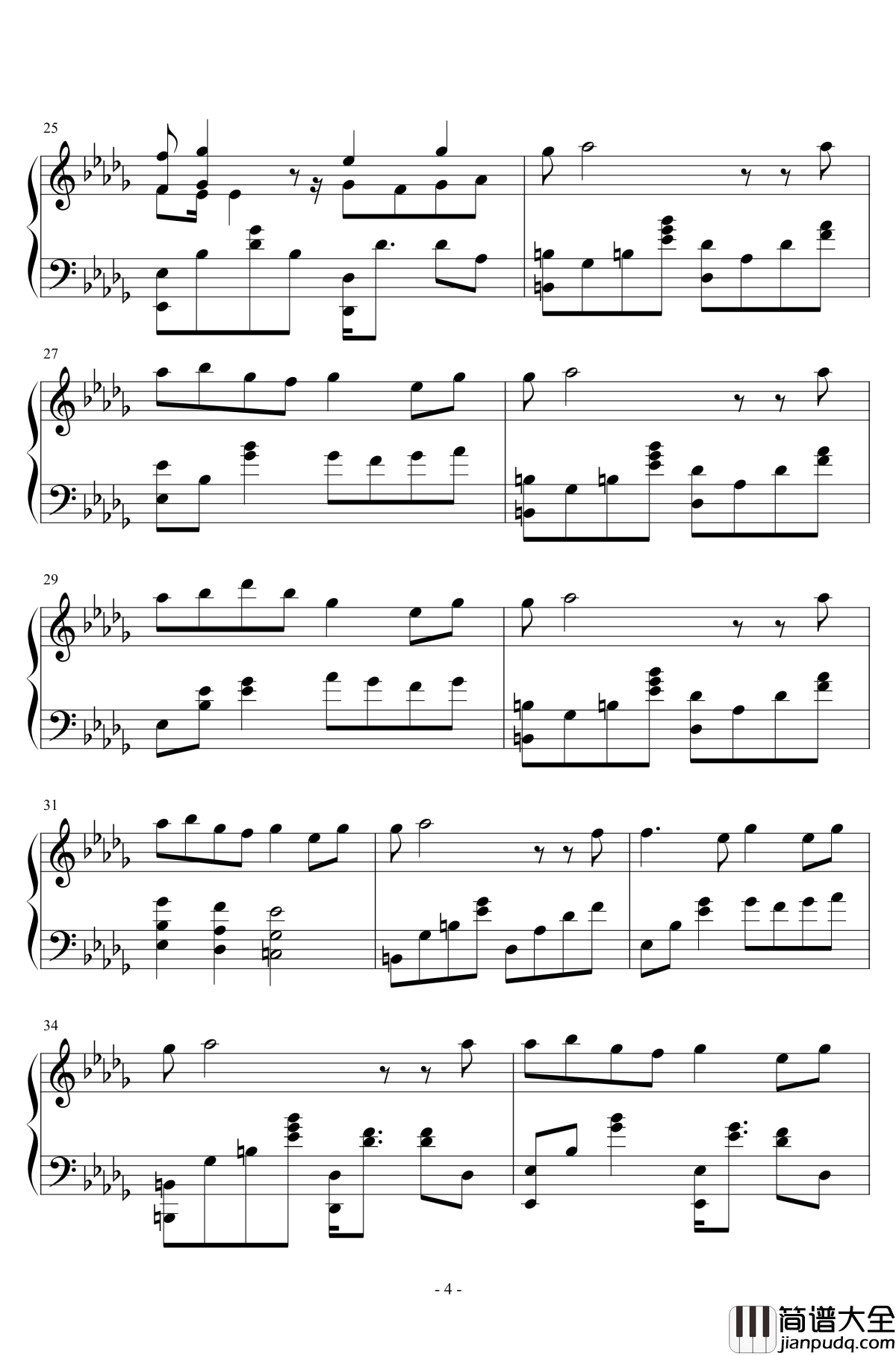 spring_comes_along钢琴谱_Masayoshi_Minoshima_东方同人_东方project