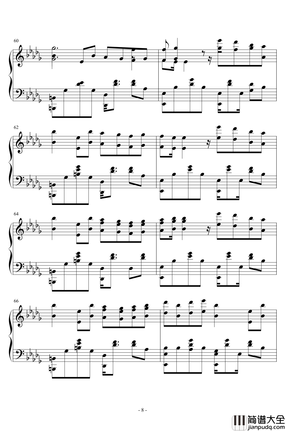 spring_comes_along钢琴谱_Masayoshi_Minoshima_东方同人_东方project