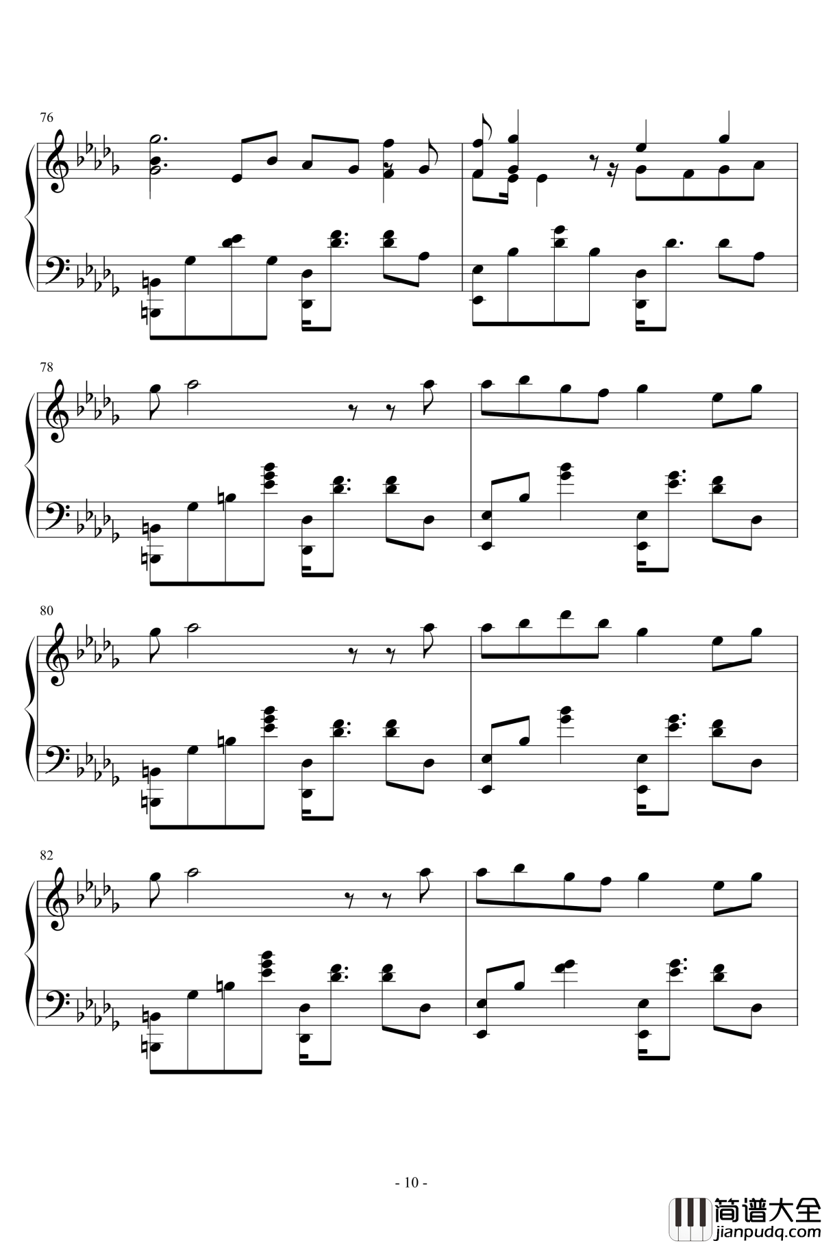 spring_comes_along钢琴谱_Masayoshi_Minoshima_东方同人_东方project