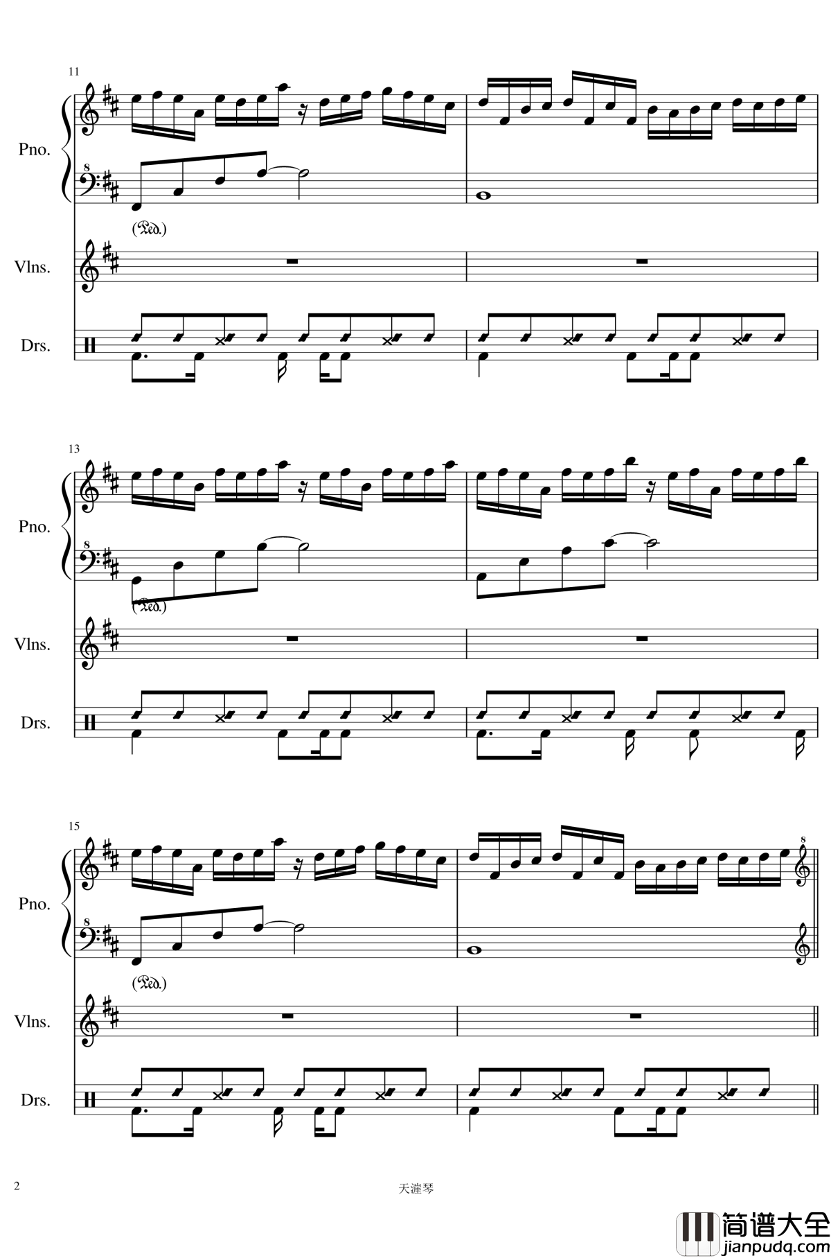 Somnambulating钢琴谱_羽肿