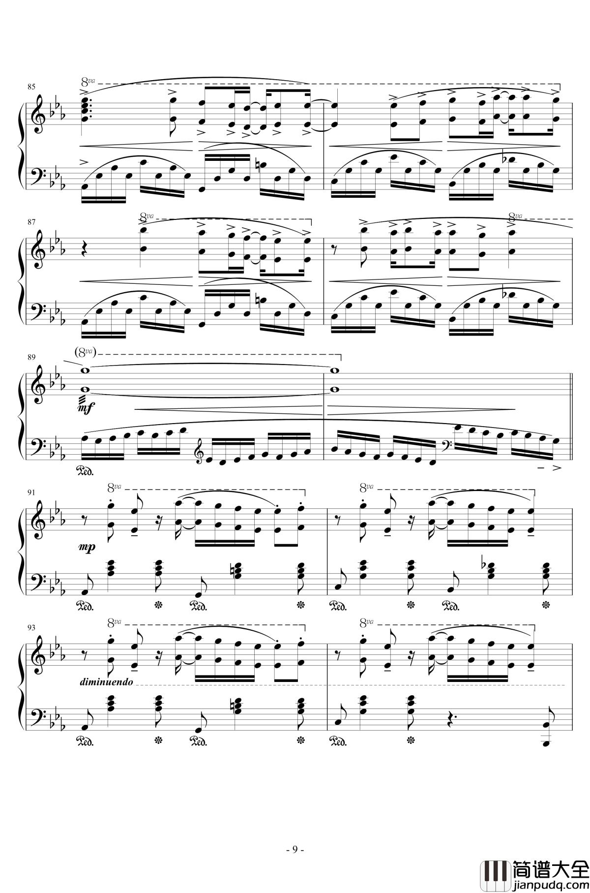 Fire_Flower钢琴谱_初音未来