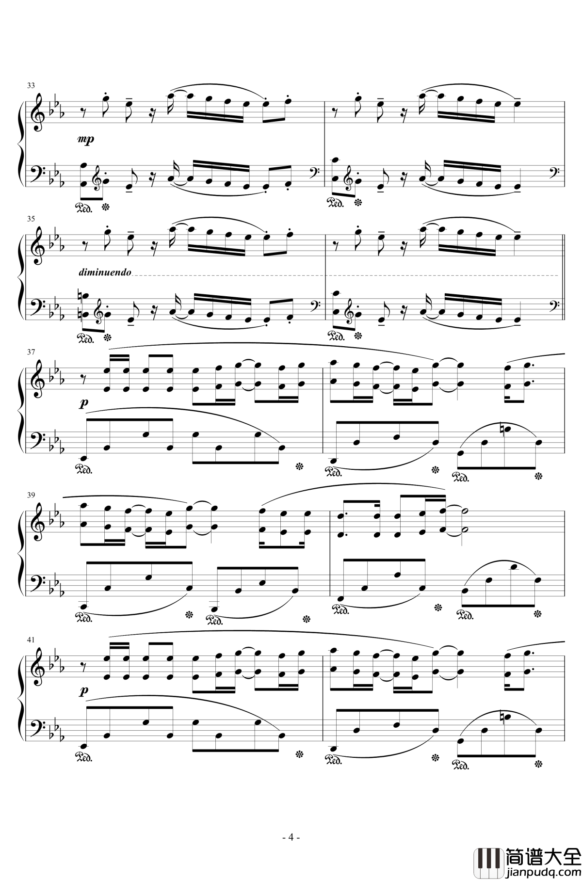 Fire_Flower钢琴谱_初音未来