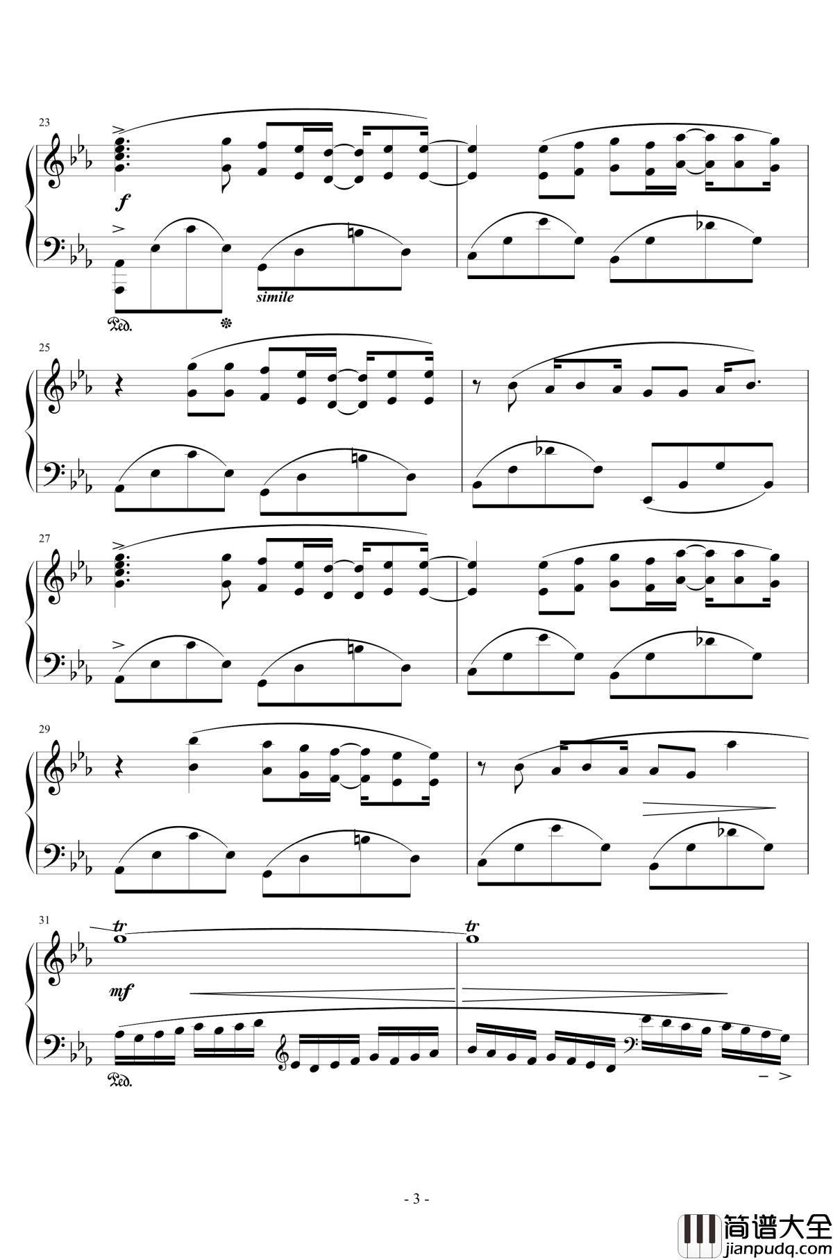 Fire_Flower钢琴谱_初音未来