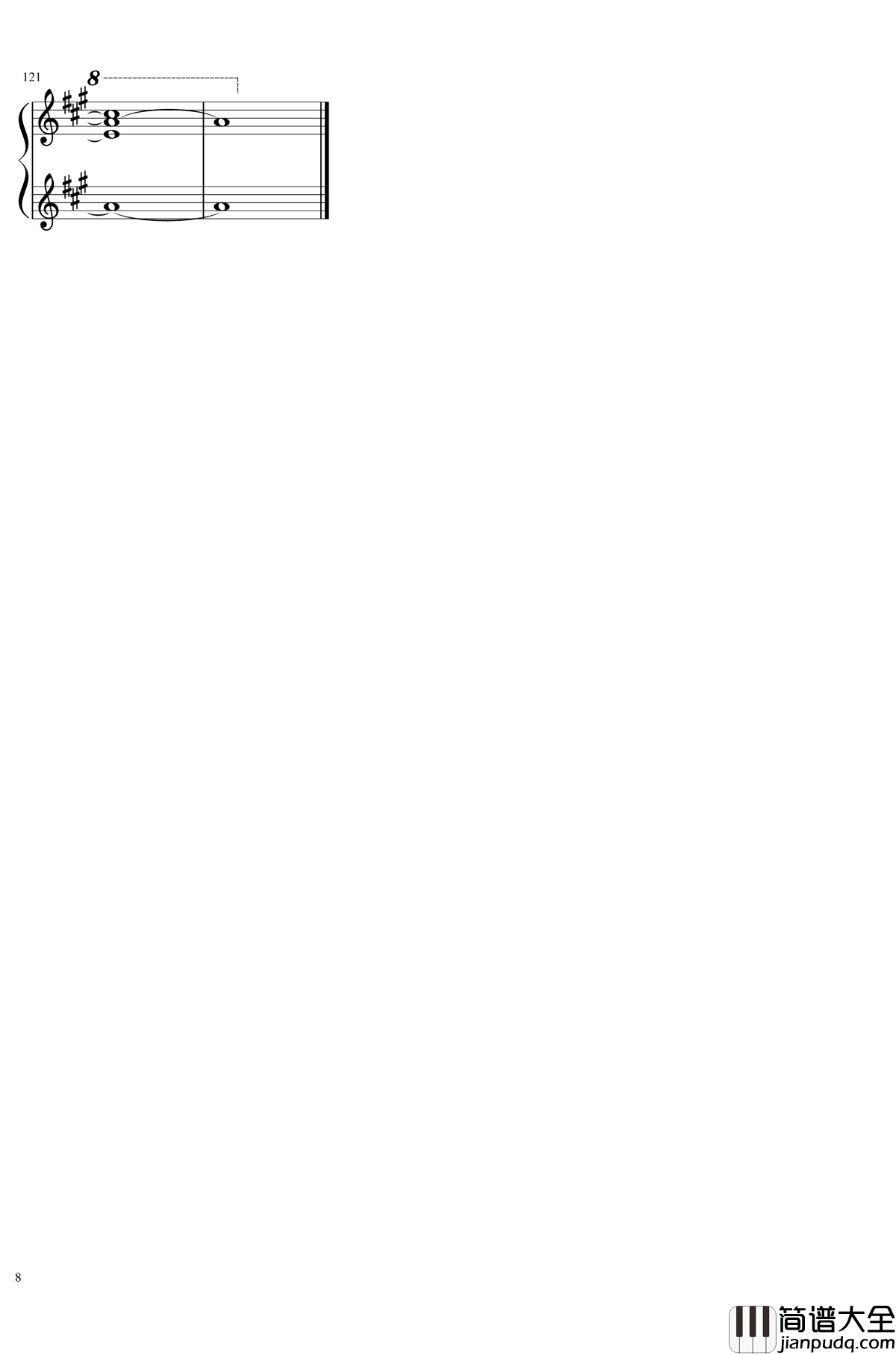 Aurora_Requiem钢琴谱_CosMo暴走P