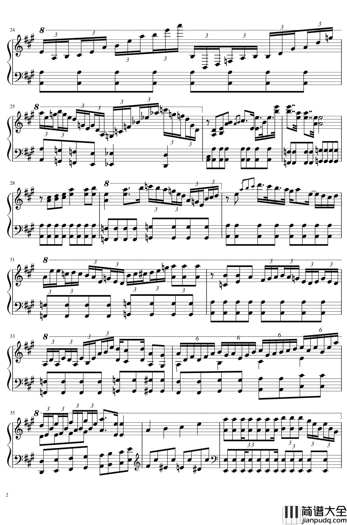 Aurora_Requiem钢琴谱_CosMo暴走P