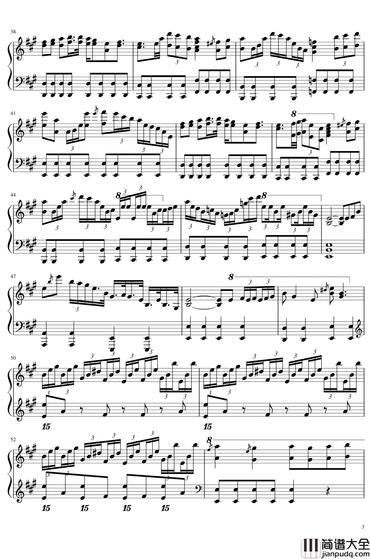 Aurora_Requiem钢琴谱_CosMo暴走P