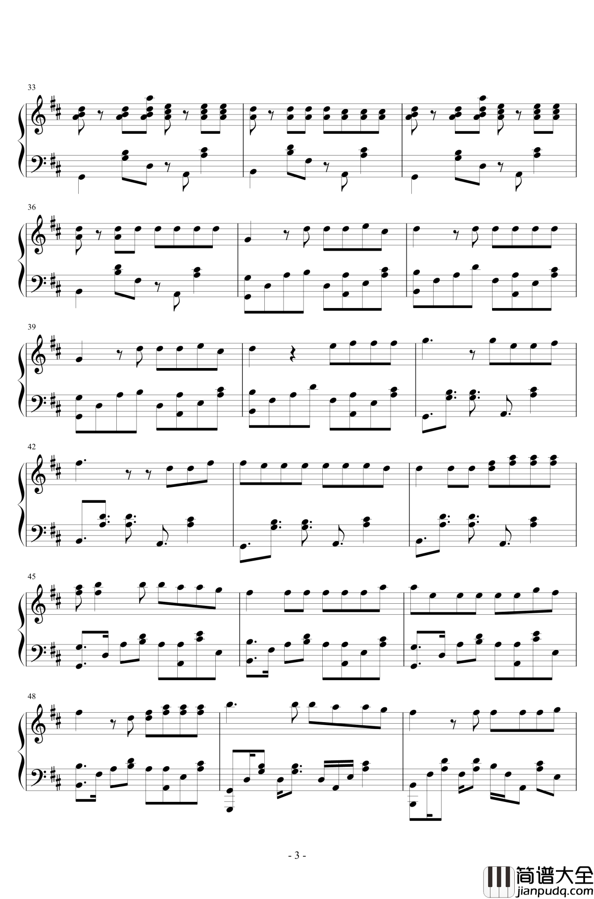 Something_just_like_this钢琴谱_PES2018_The_Chainsmokers