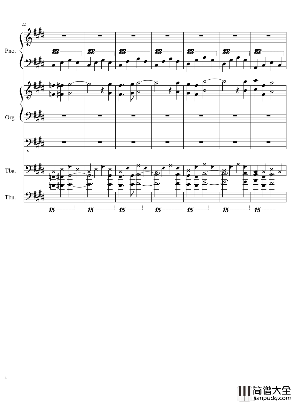 吸血鬼钢琴谱_minsama