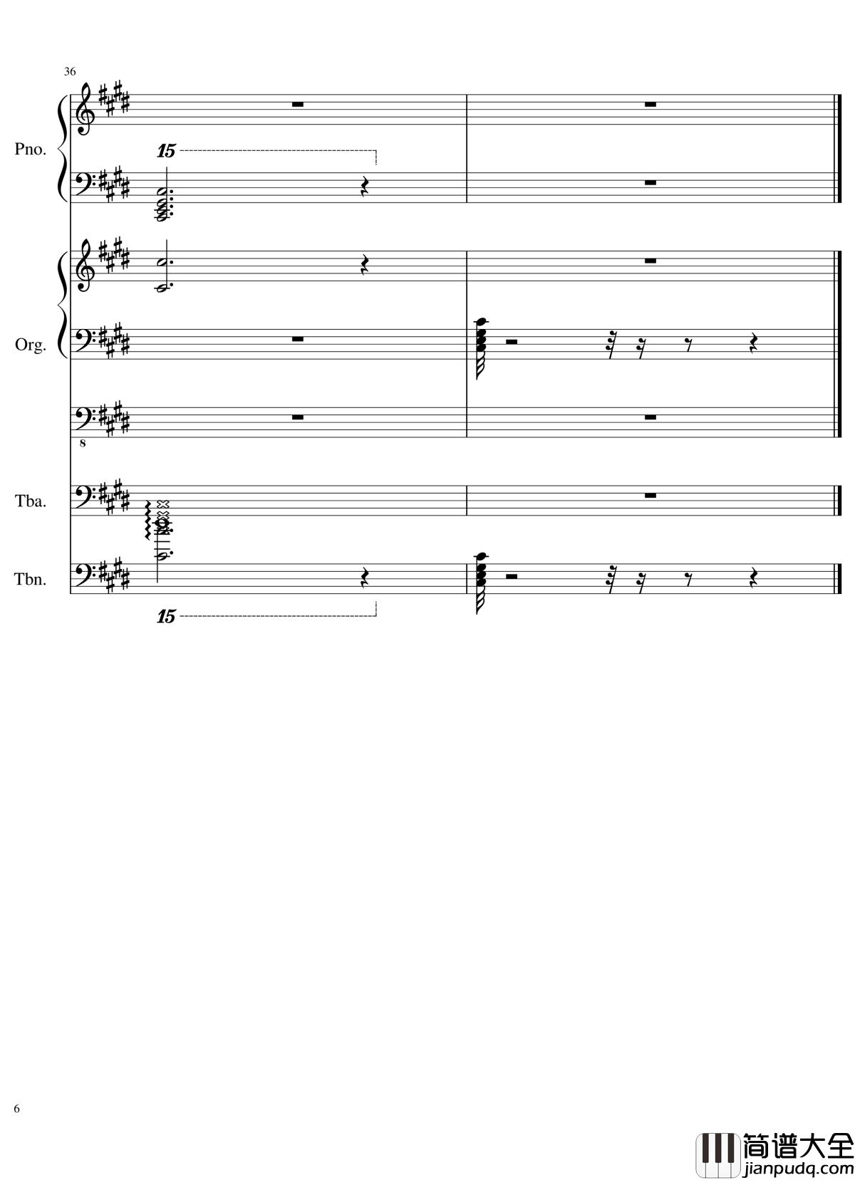 吸血鬼钢琴谱_minsama