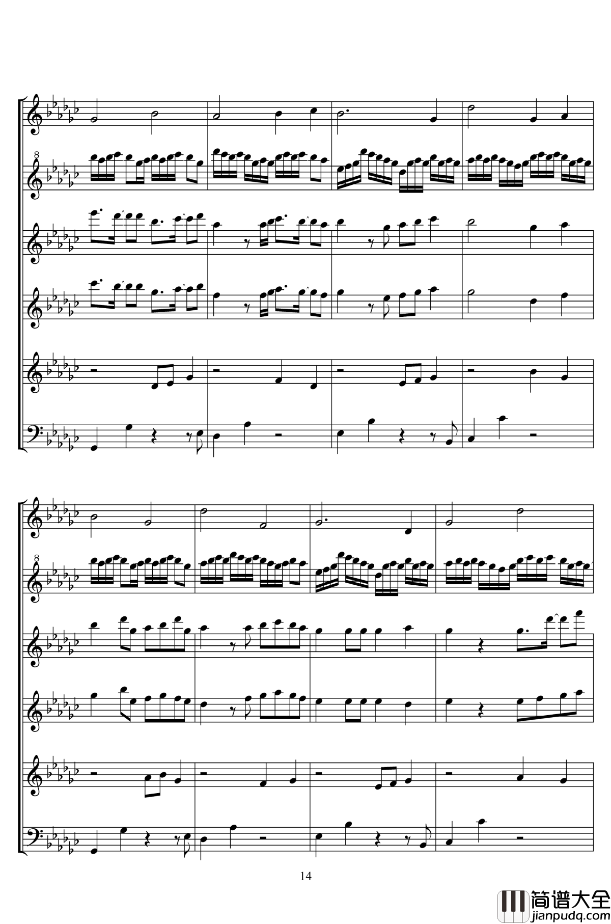 Square_Ballad钢琴谱_二夜祭