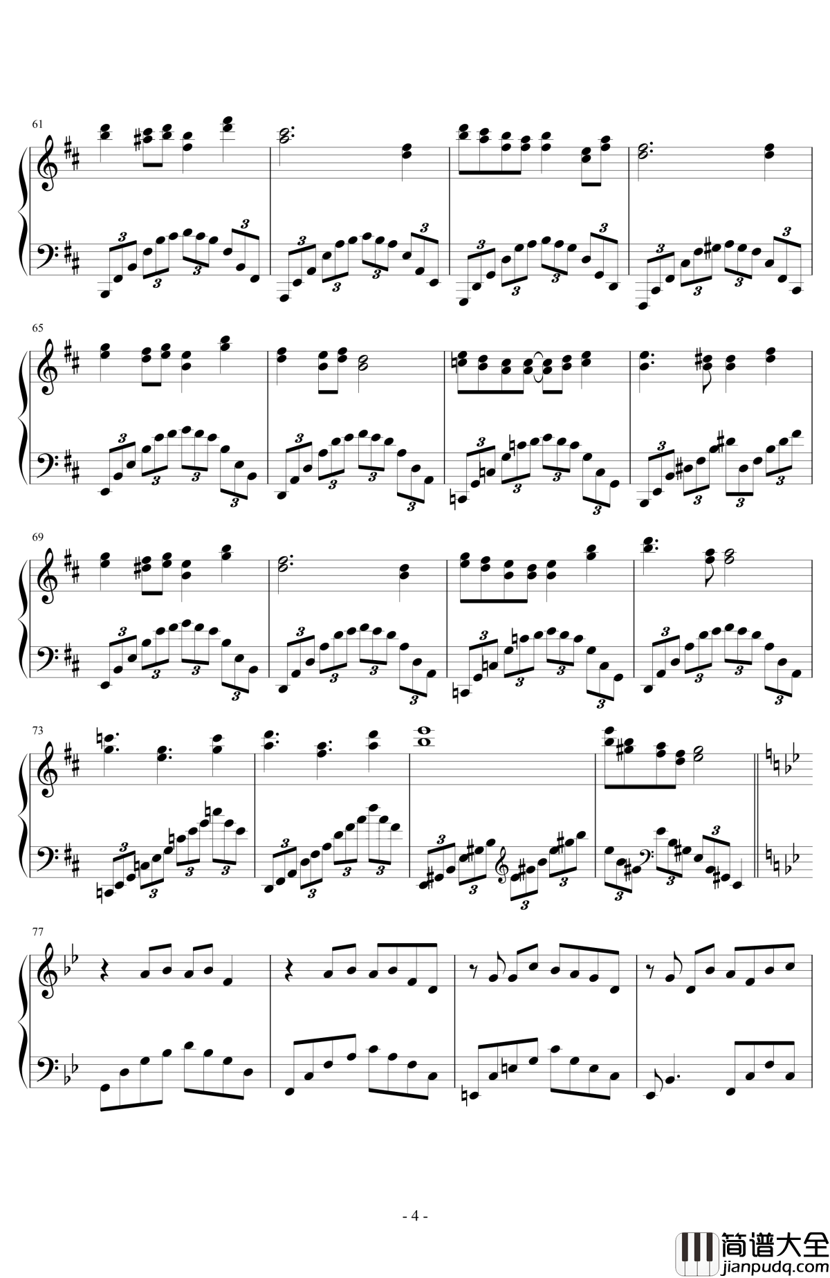 梦消失~Lost_Dream钢琴谱_东方梦时空