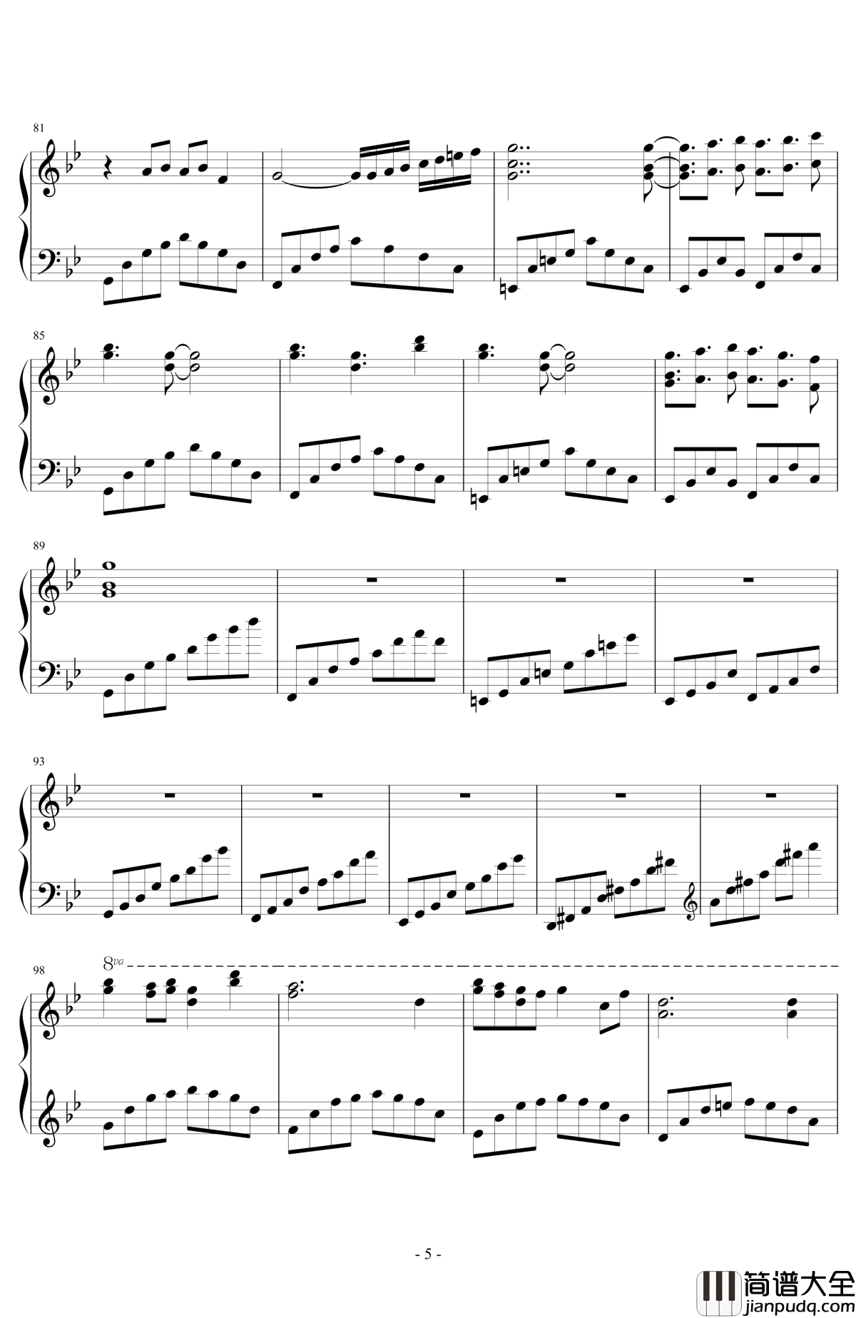 梦消失~Lost_Dream钢琴谱_东方梦时空