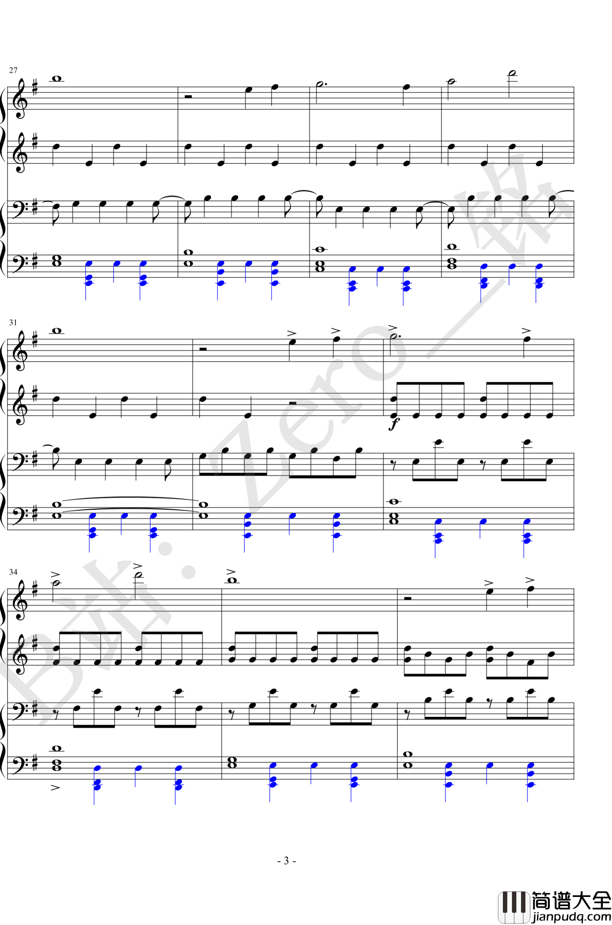 You钢琴谱_Approaching_Nirvana_四手联弹_Approaching_Nirvana