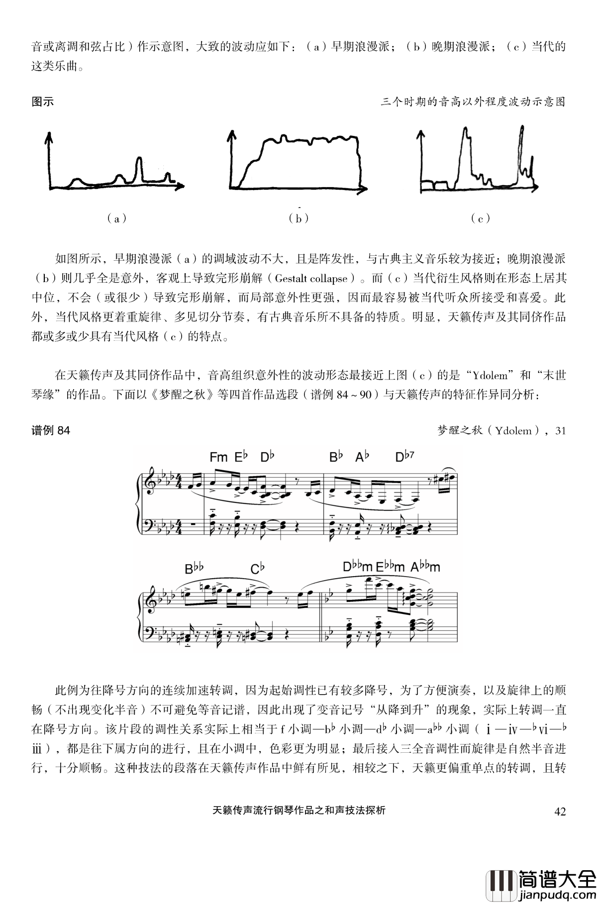 天籁传声和声技法探析钢琴谱_马介休