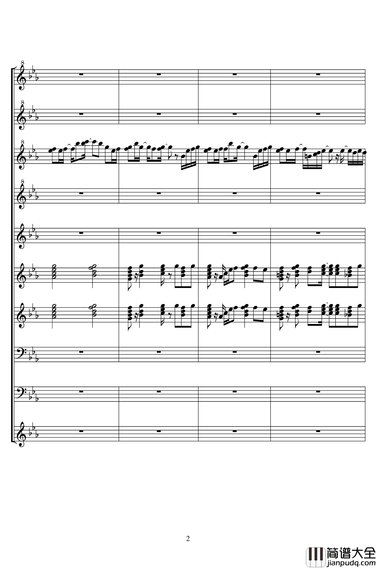 univerllege钢琴谱_二夜祭