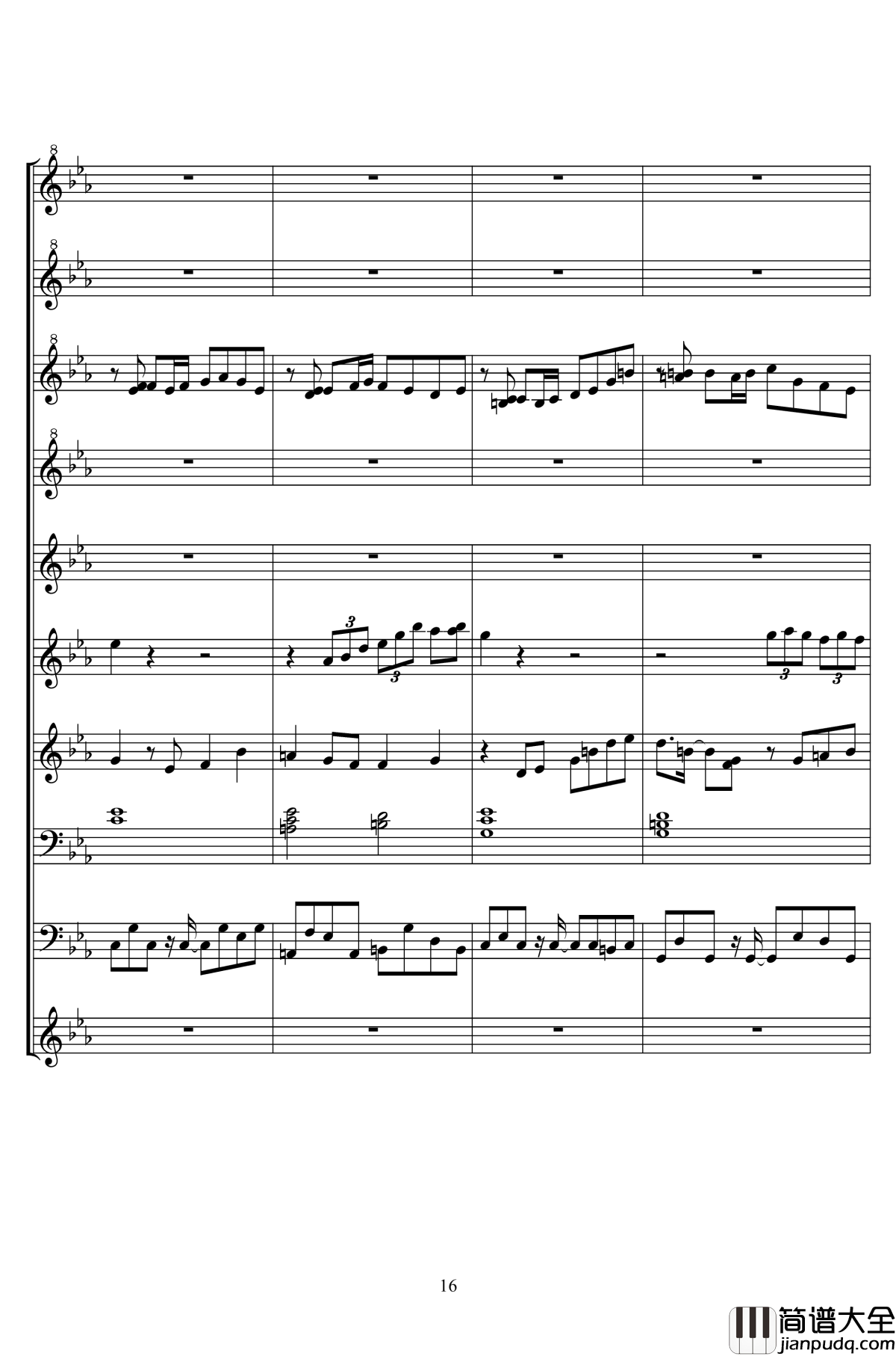 univerllege钢琴谱_二夜祭