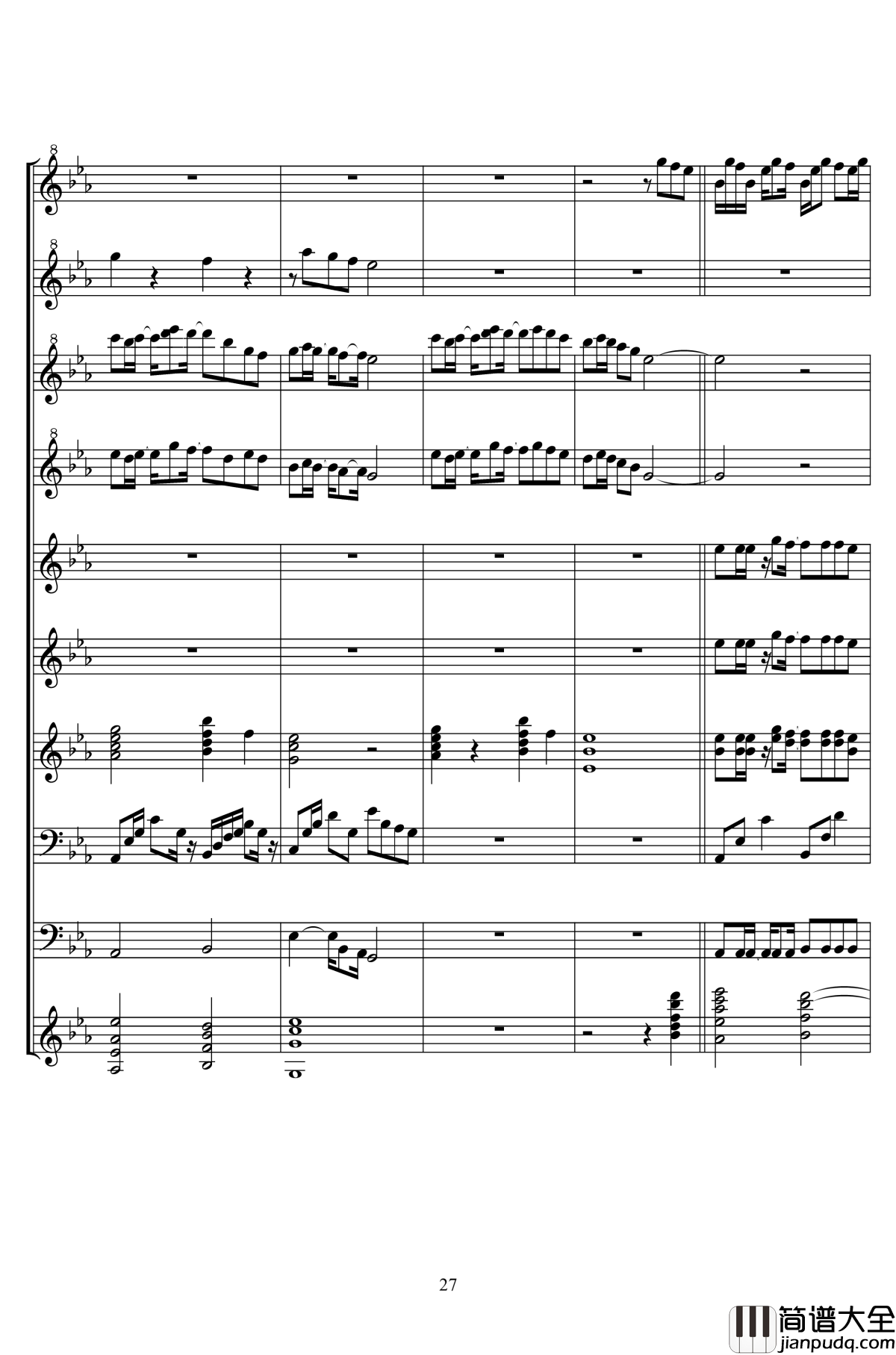 univerllege钢琴谱_二夜祭