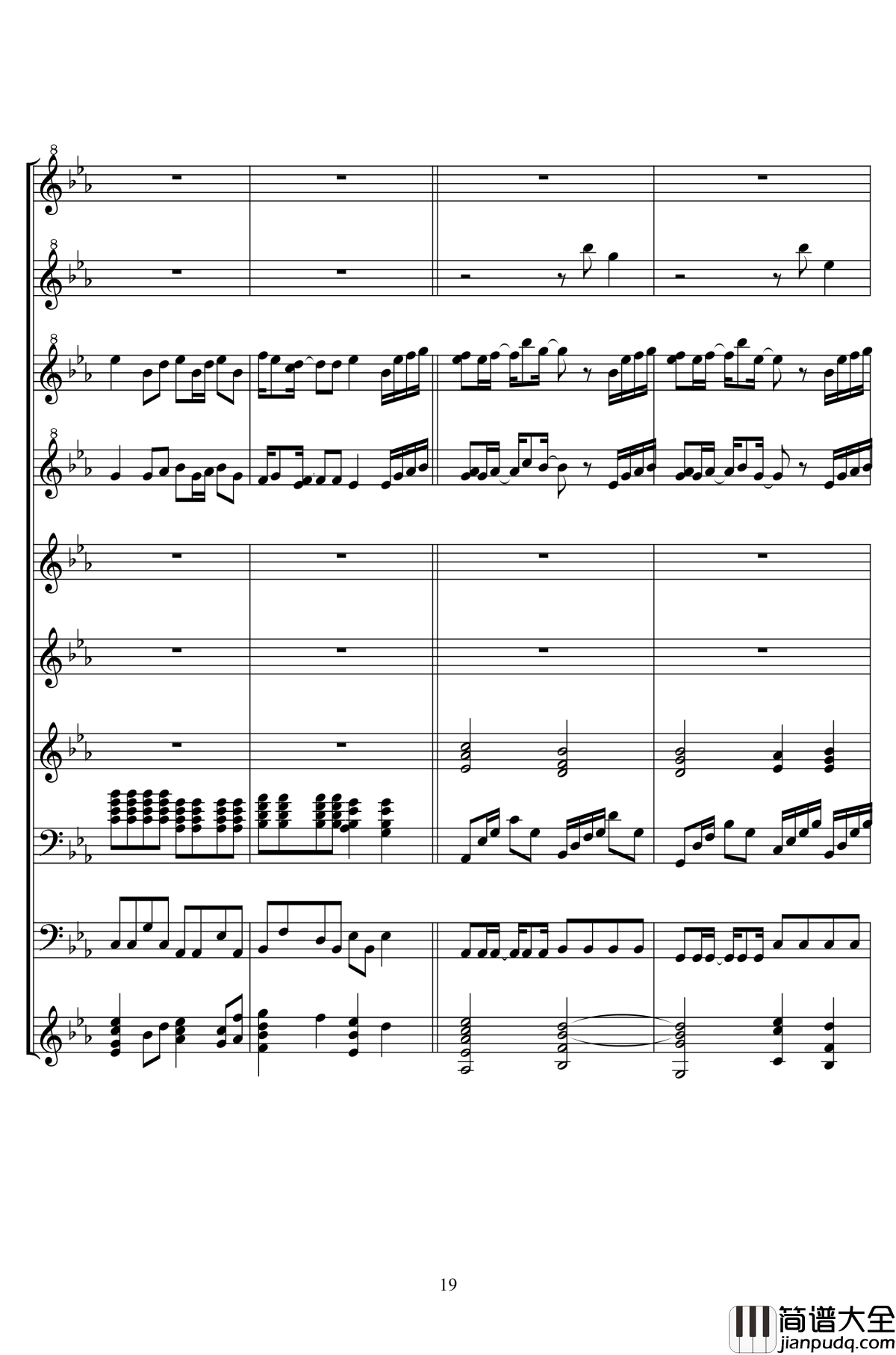 univerllege钢琴谱_二夜祭