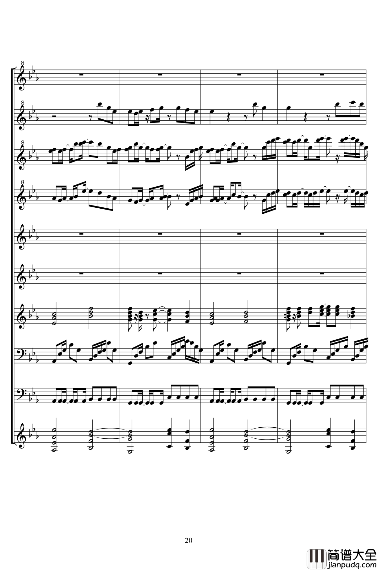 univerllege钢琴谱_二夜祭