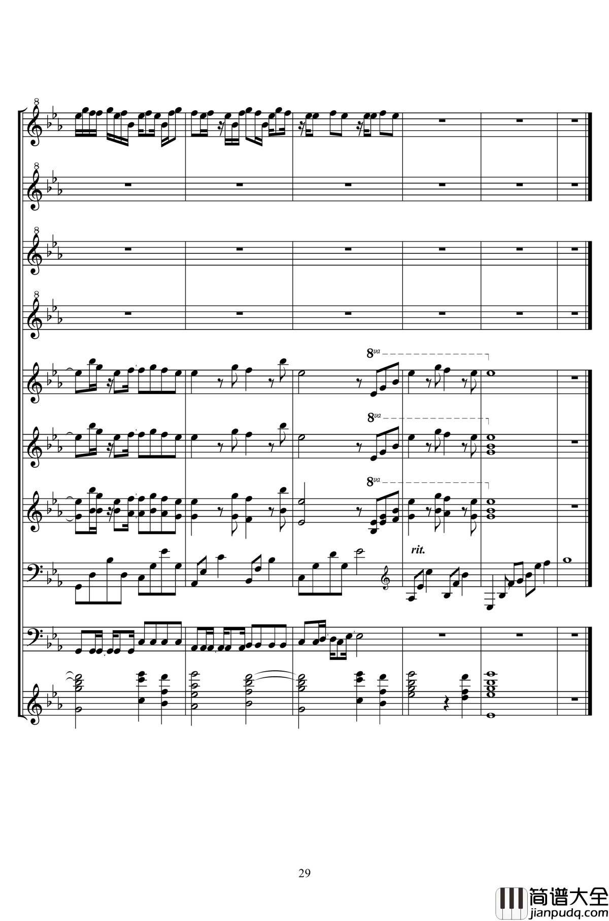 univerllege钢琴谱_二夜祭