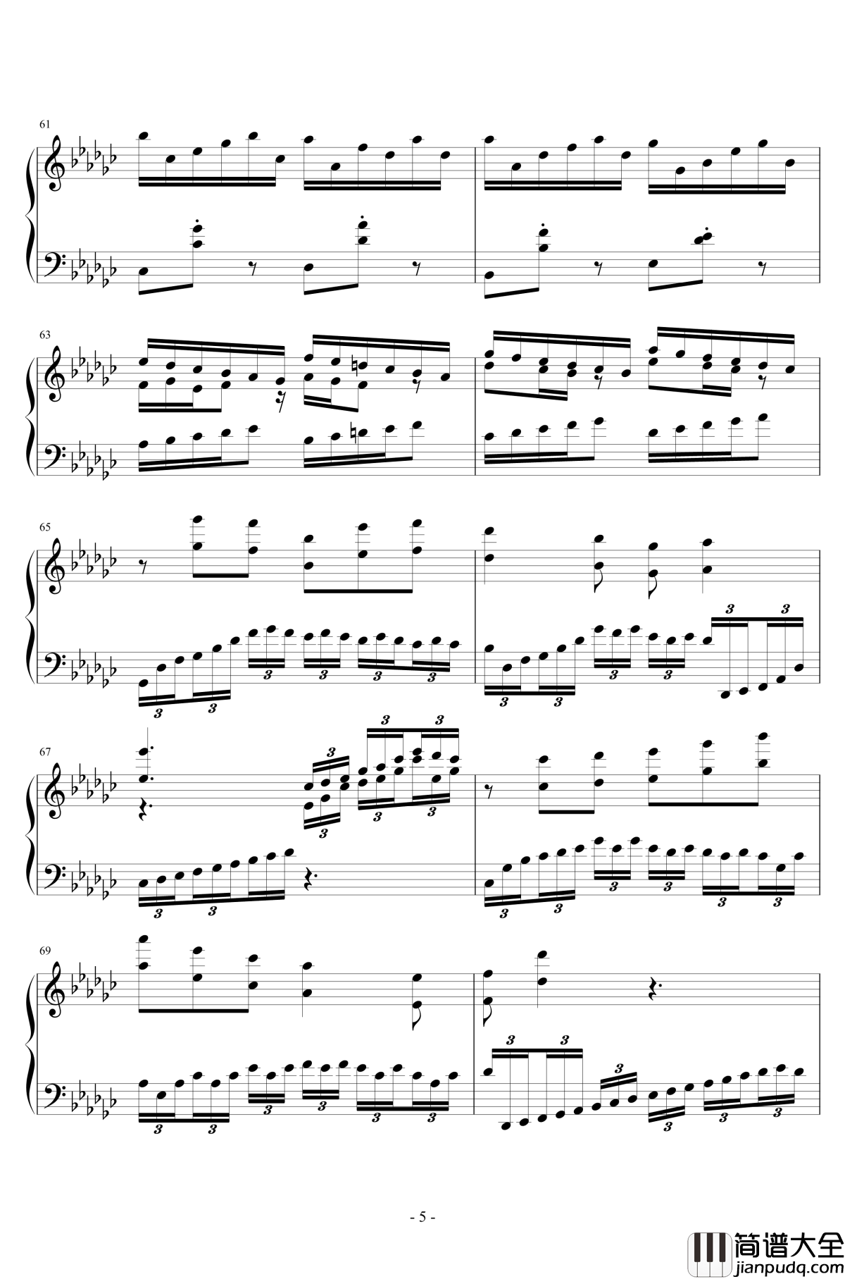 暮冬茗雪钢琴谱_nzh1934