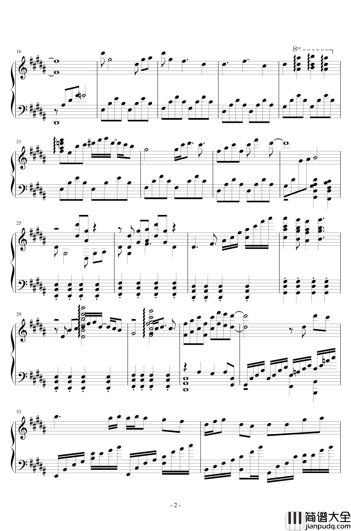 寂風钢琴谱_As_/_Hi