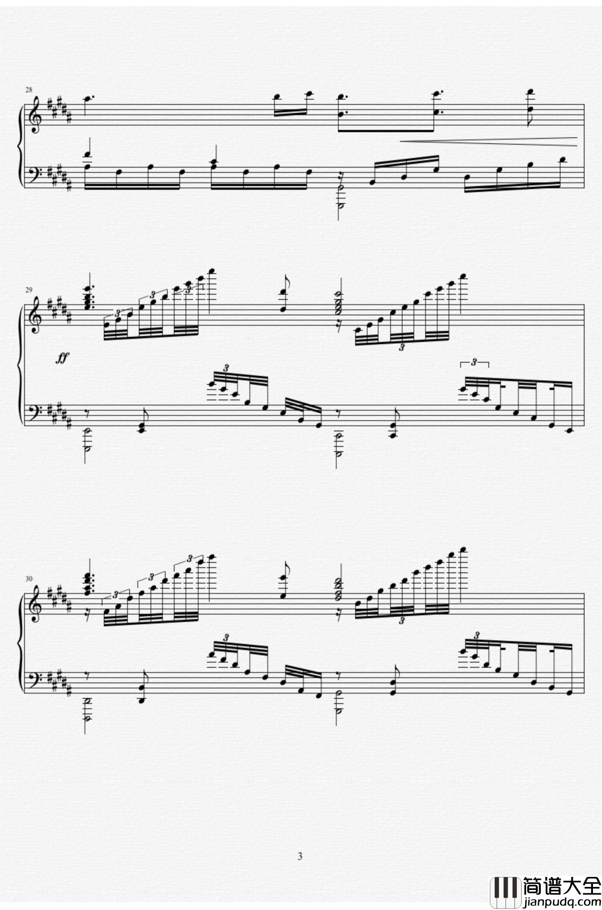 命运石之门0钢琴谱_ostまゆりの悲しみ_Mayuri’s_Sadness_阿保刚