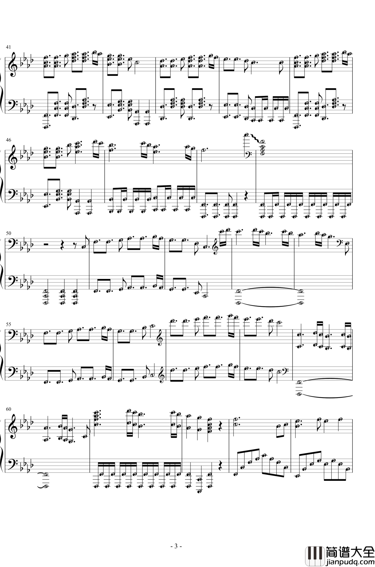 仙剑奇缘钢琴谱_麦振鸿