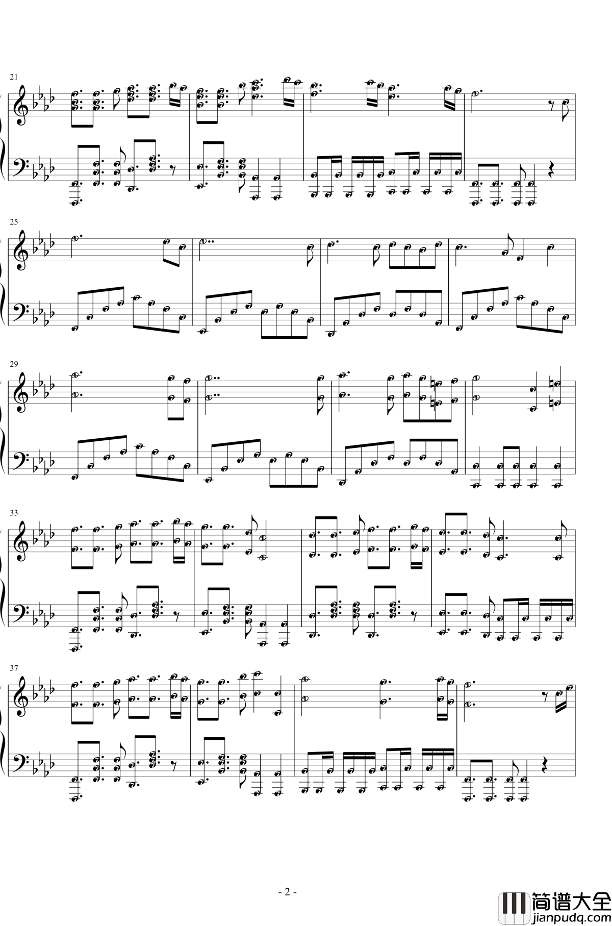 仙剑奇缘钢琴谱_麦振鸿