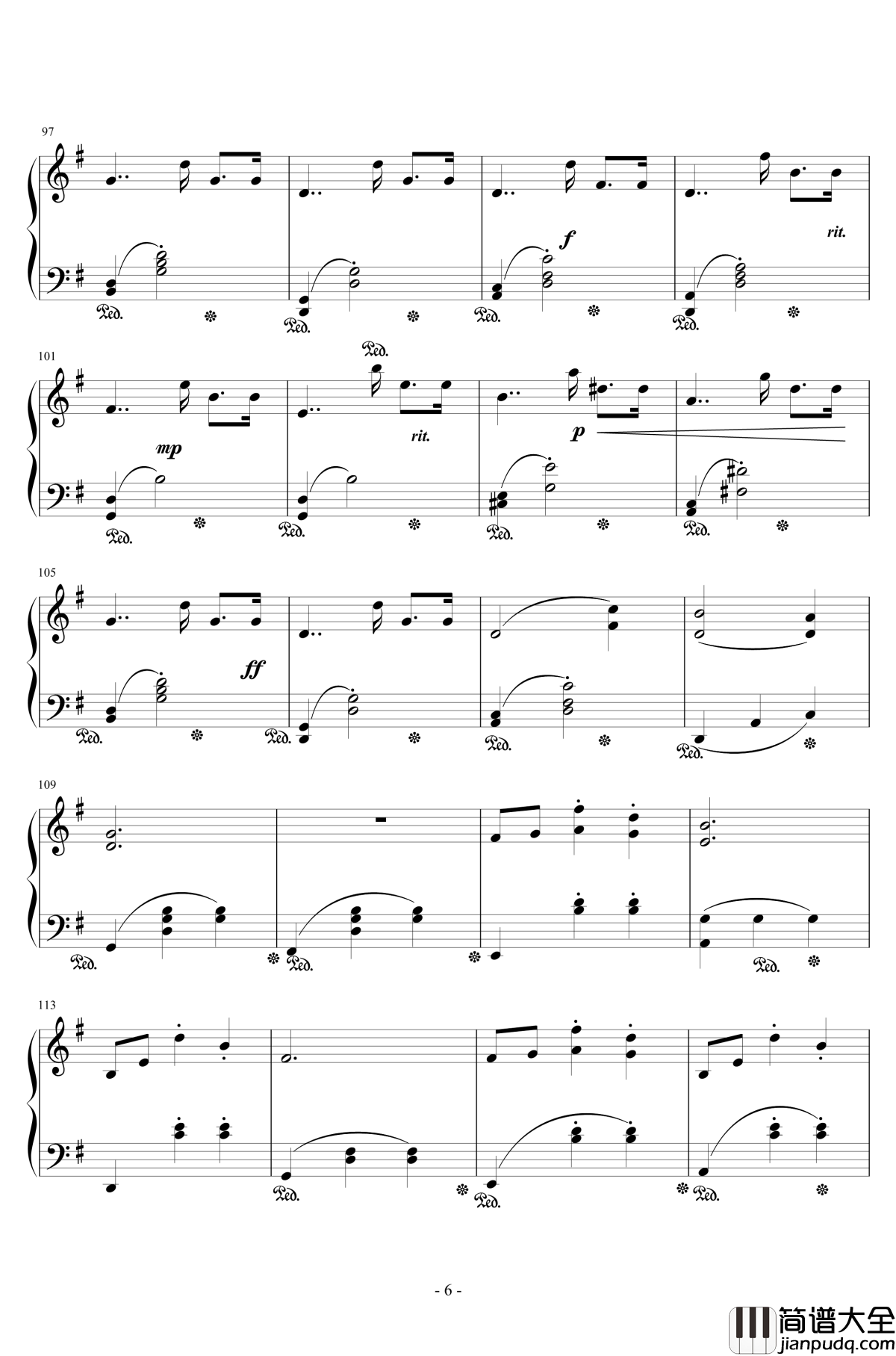 水面のワルツ钢琴谱_西村由紀江