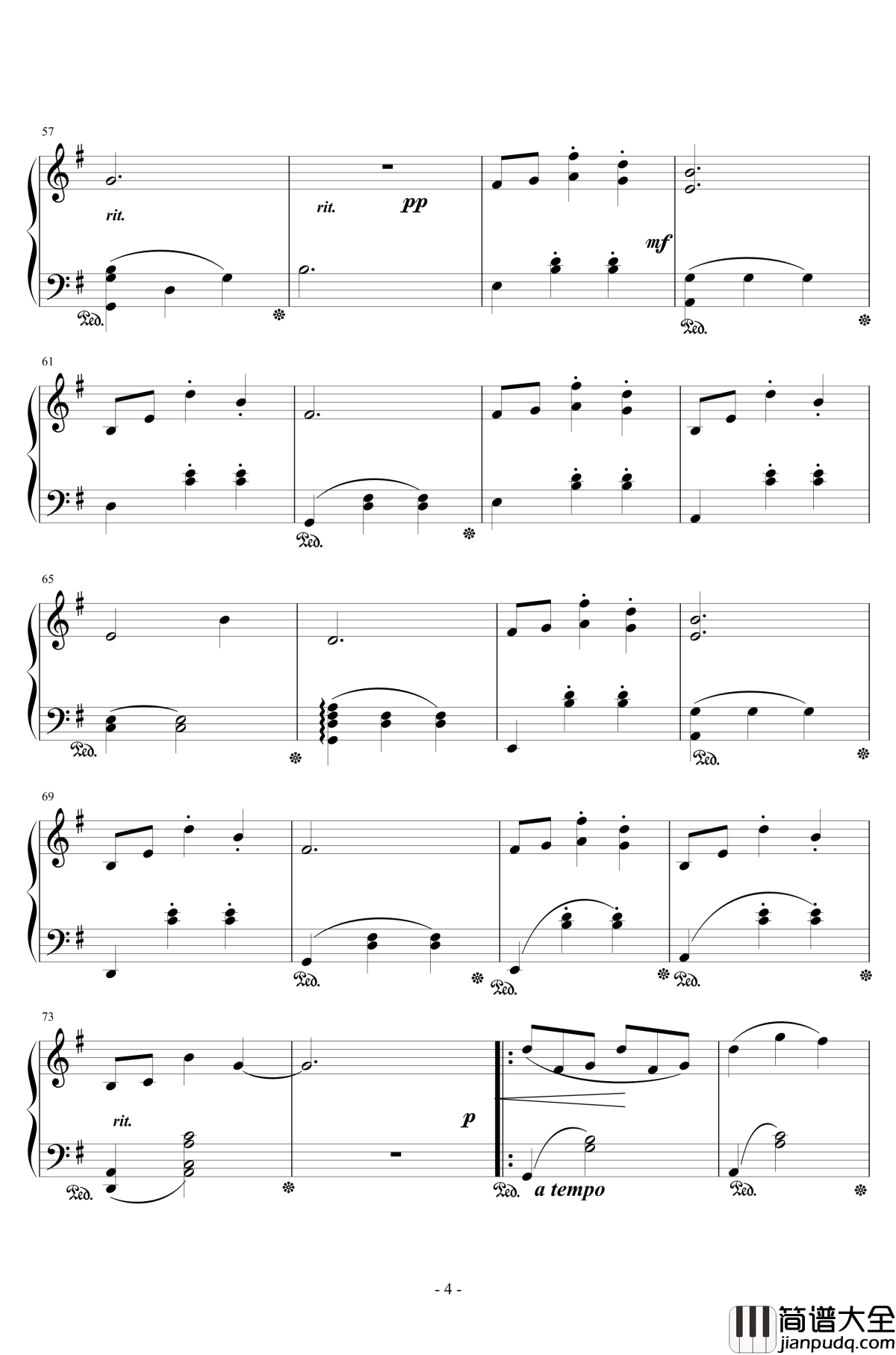 水面のワルツ钢琴谱_西村由紀江