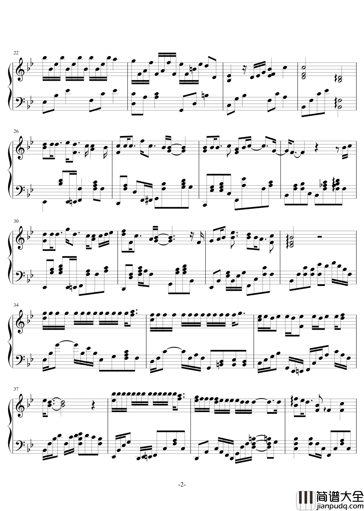 理智与情感钢琴谱_郑秀文