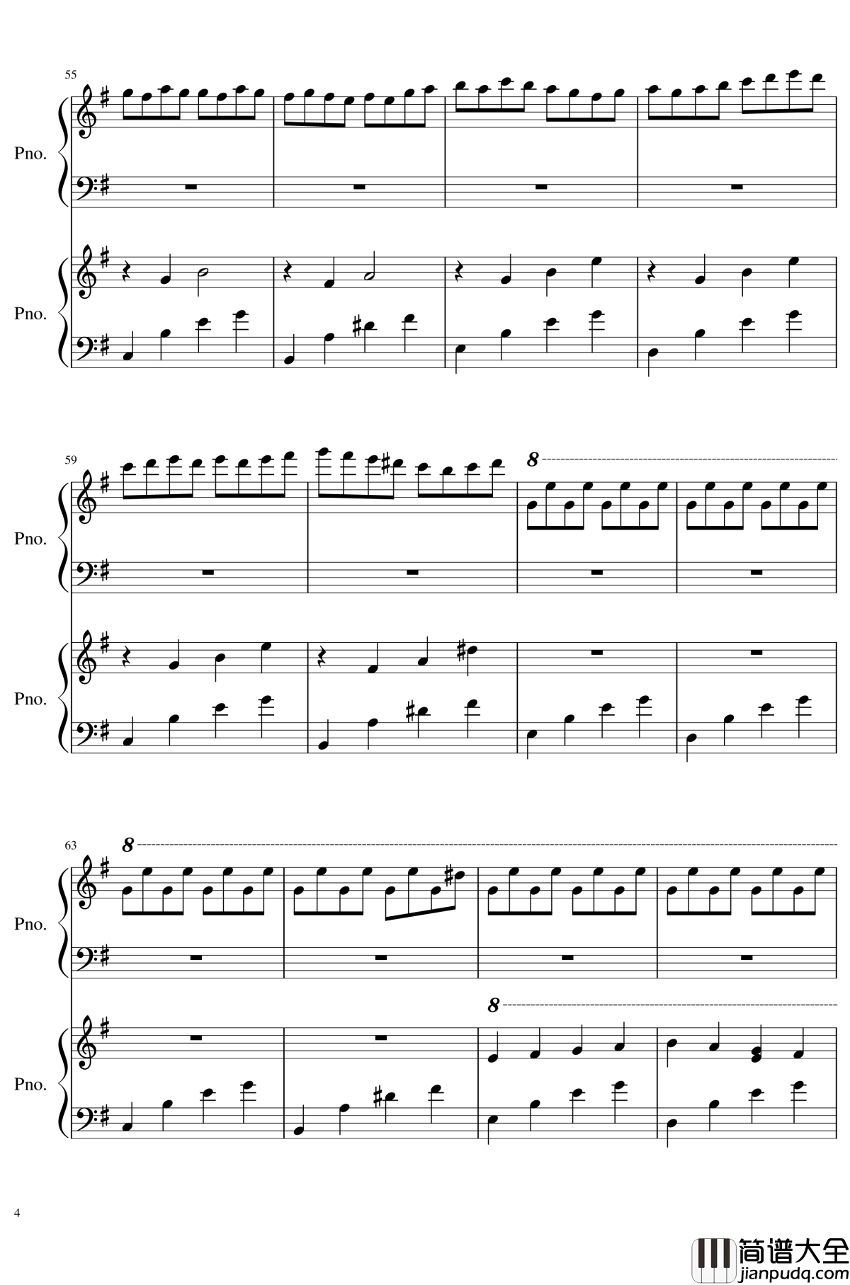 魔鬼的诱惑钢琴谱_Criminal_Mind_曲影