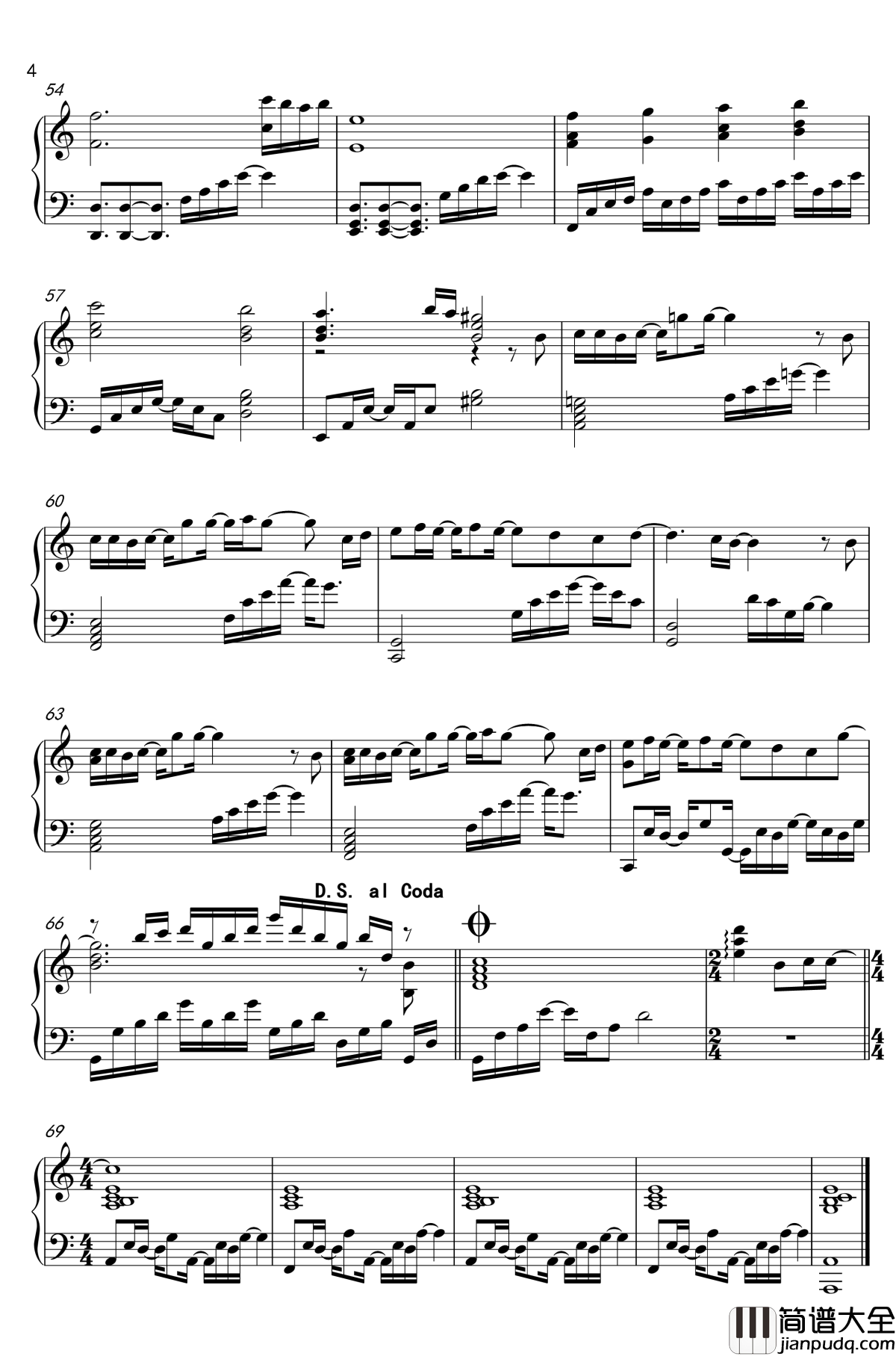 __Weight_of_the_World钢琴谱_机械纪元