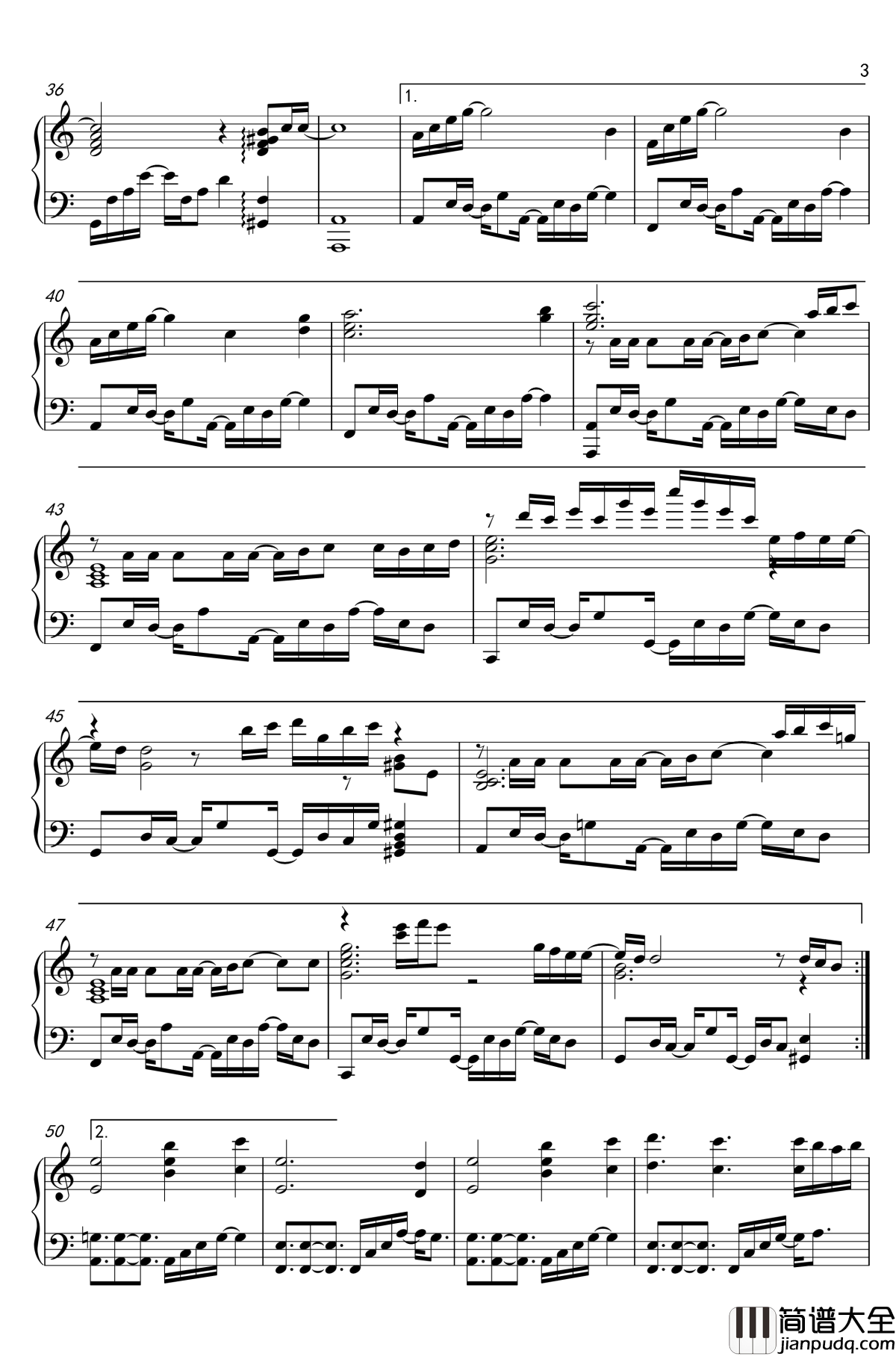 __Weight_of_the_World钢琴谱_机械纪元