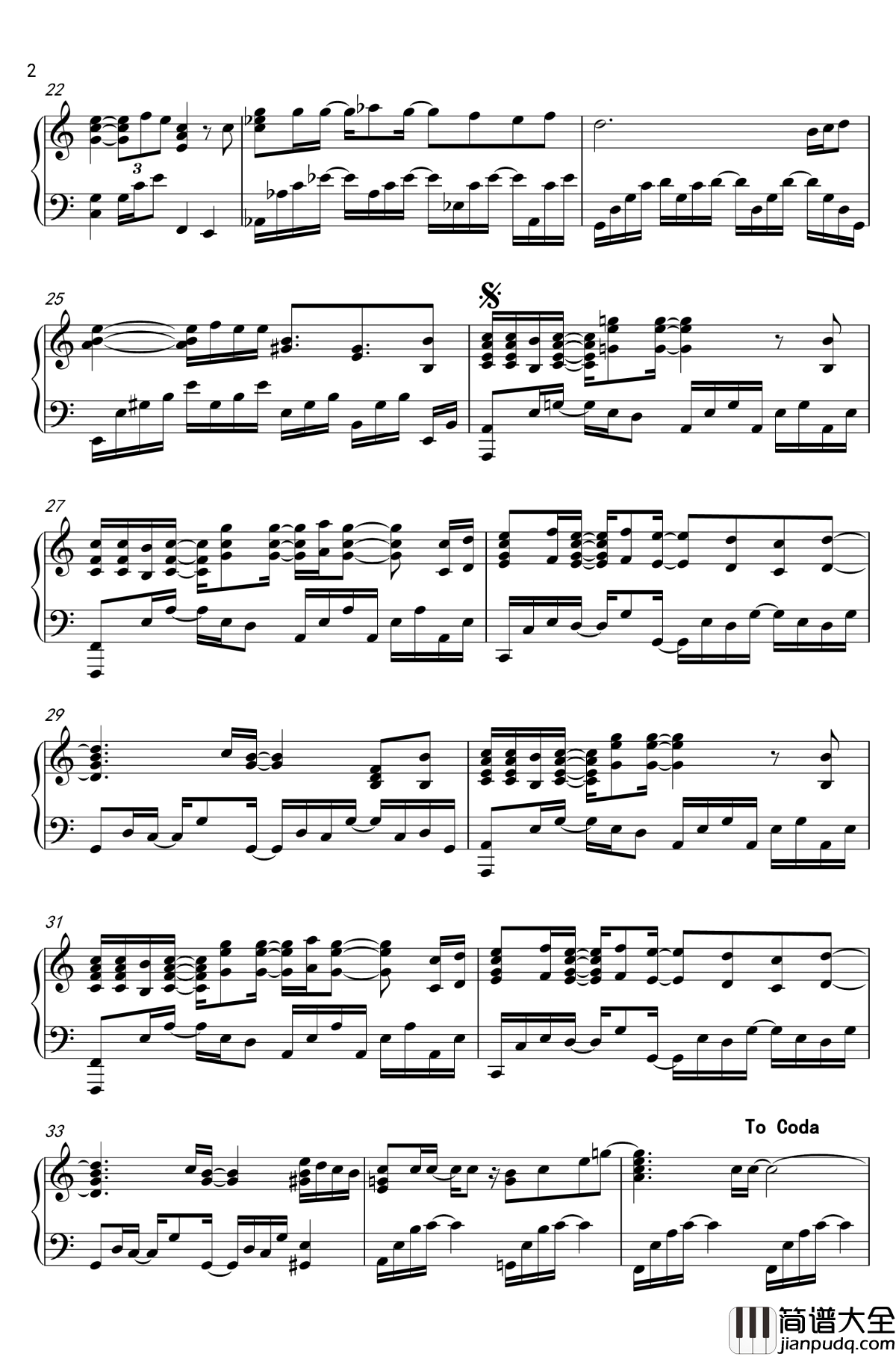 __Weight_of_the_World钢琴谱_机械纪元