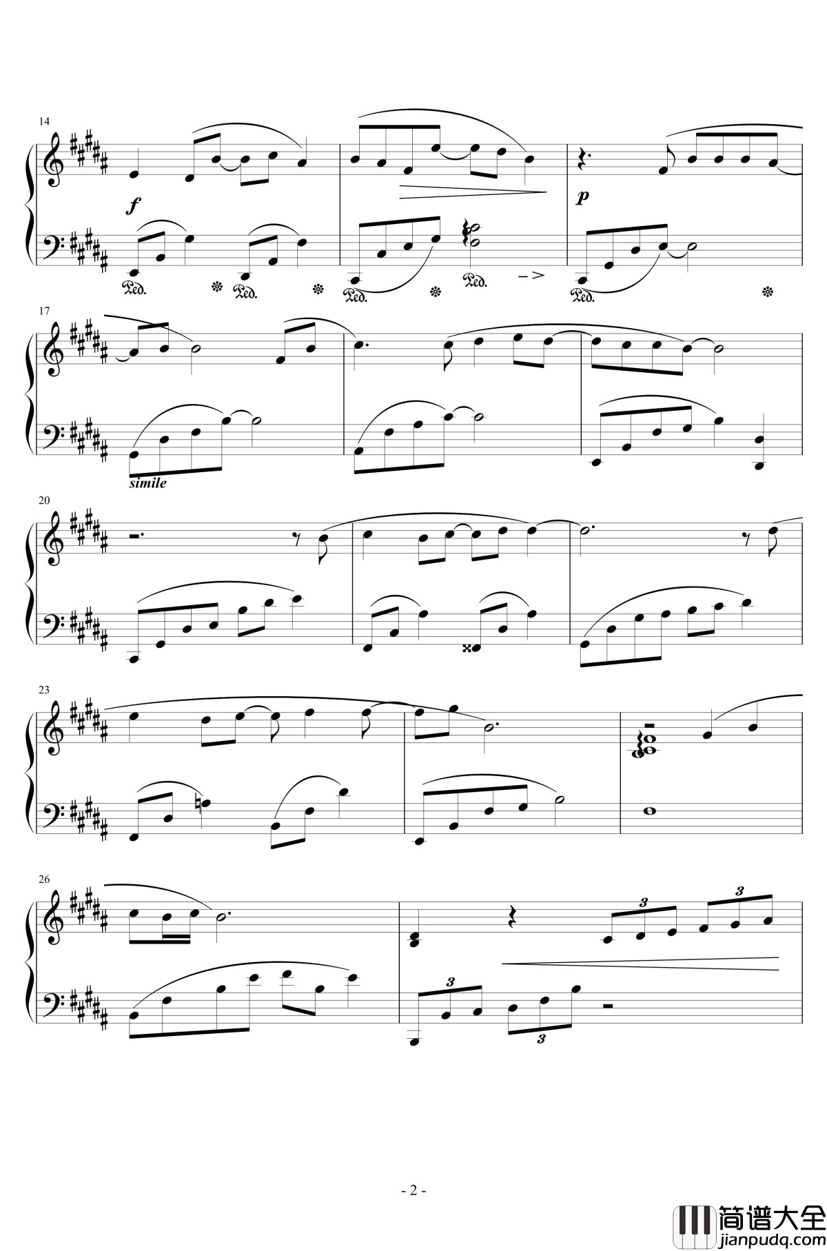 1000の言葉钢琴谱_Orchestra_Version_幸田来未