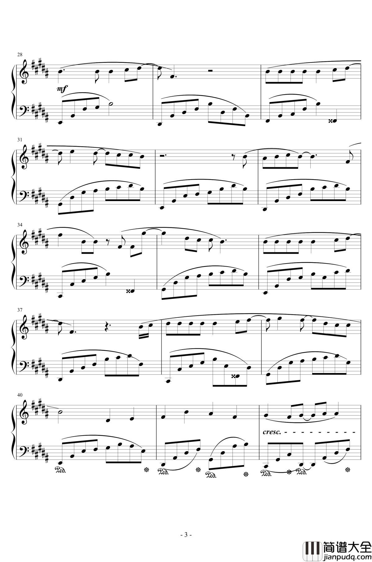 1000の言葉钢琴谱_Orchestra_Version_幸田来未