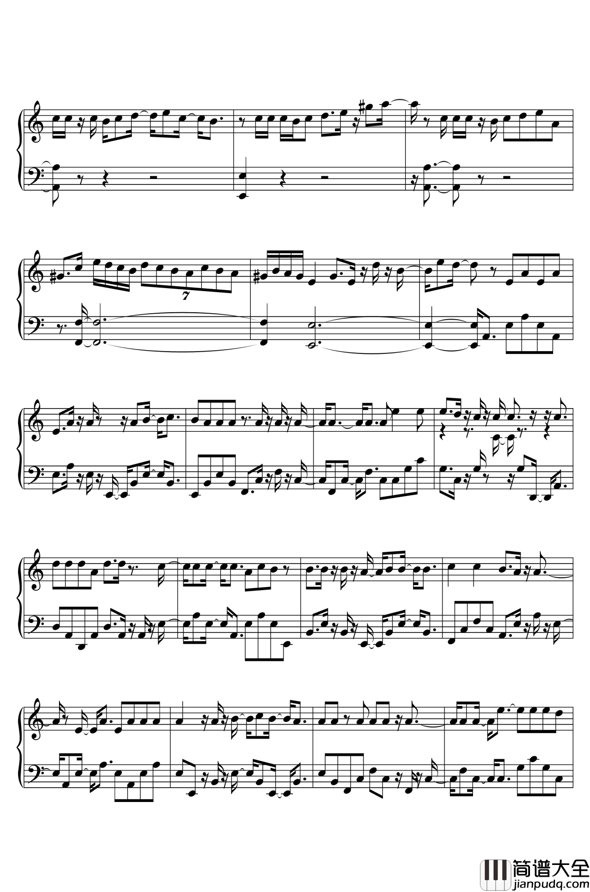 沙漠骆驼钢琴谱_展展与罗罗