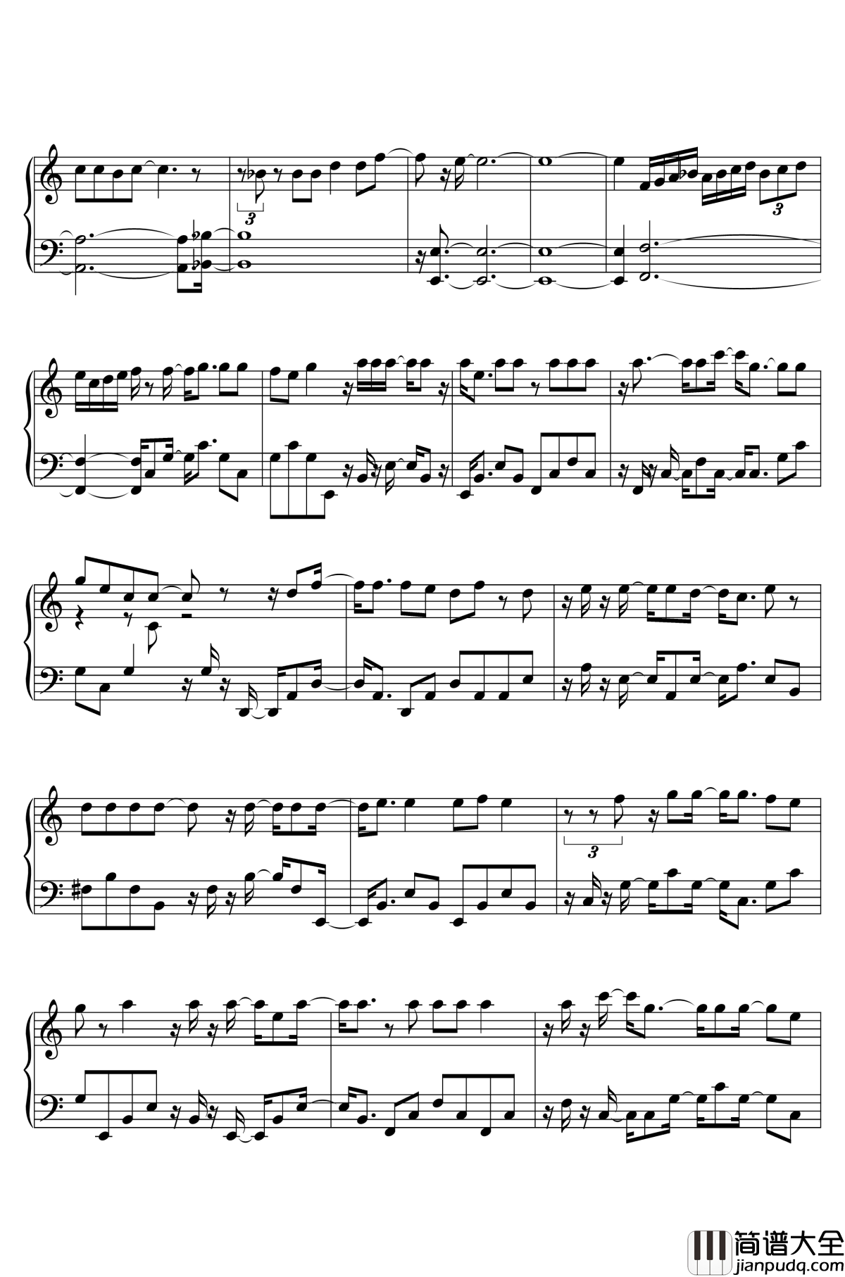 沙漠骆驼钢琴谱_展展与罗罗