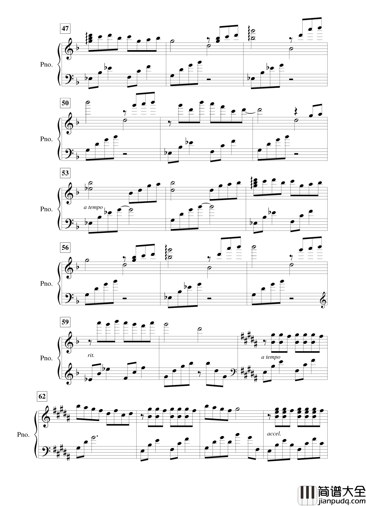 幽雅的绽放吧，墨染的樱钢琴谱_Border_of_Life_东方妖妖梦_东方project